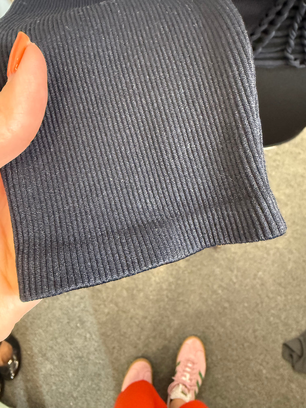 Fabletics long sleeved ribbed top