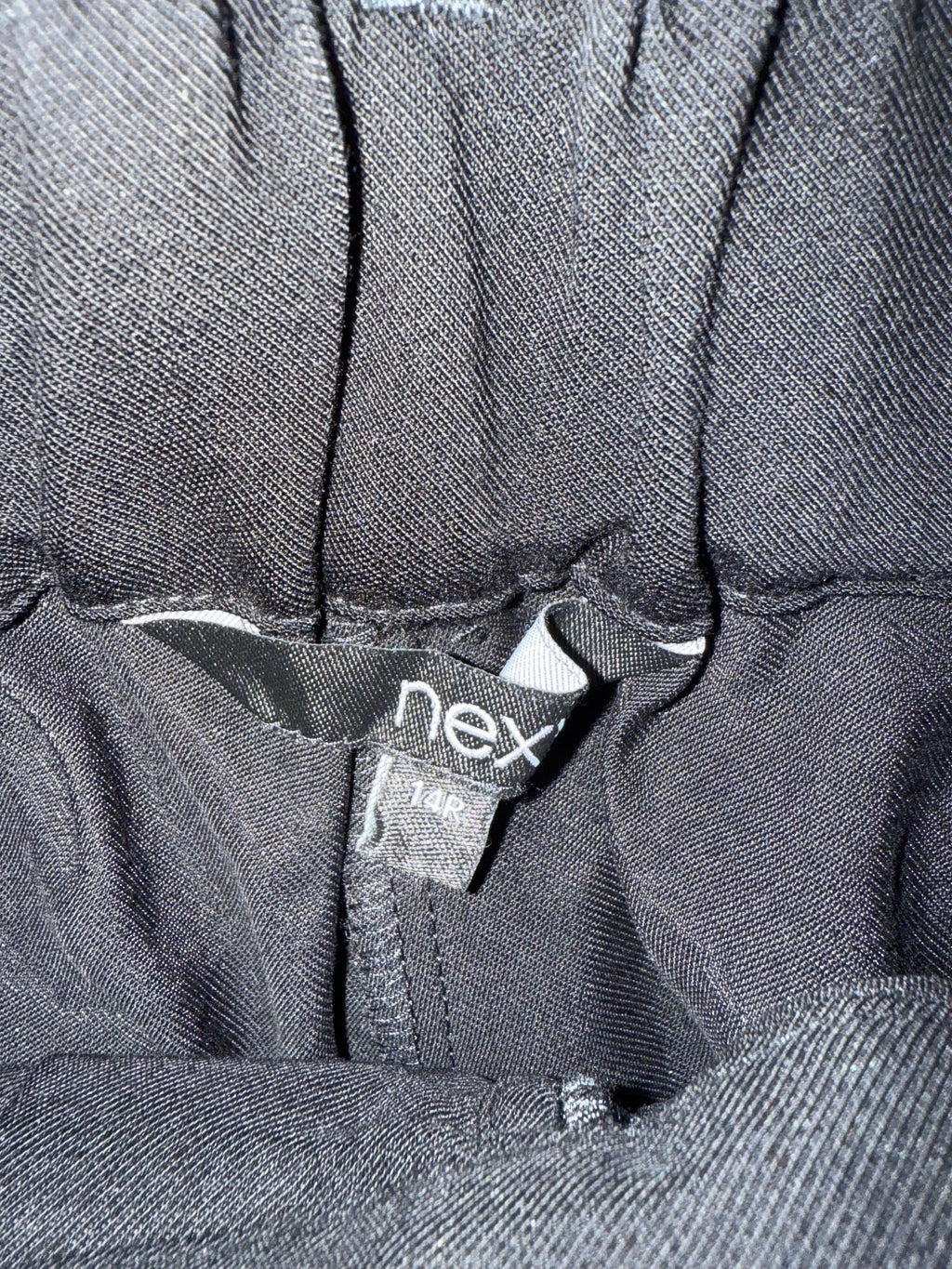 Next black wide leg cargos