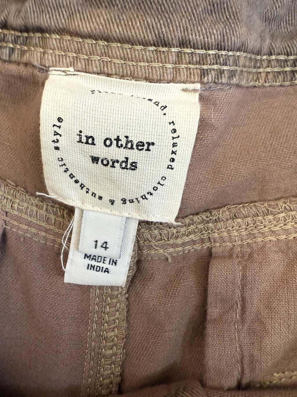 River Island camouflage gem details cargos