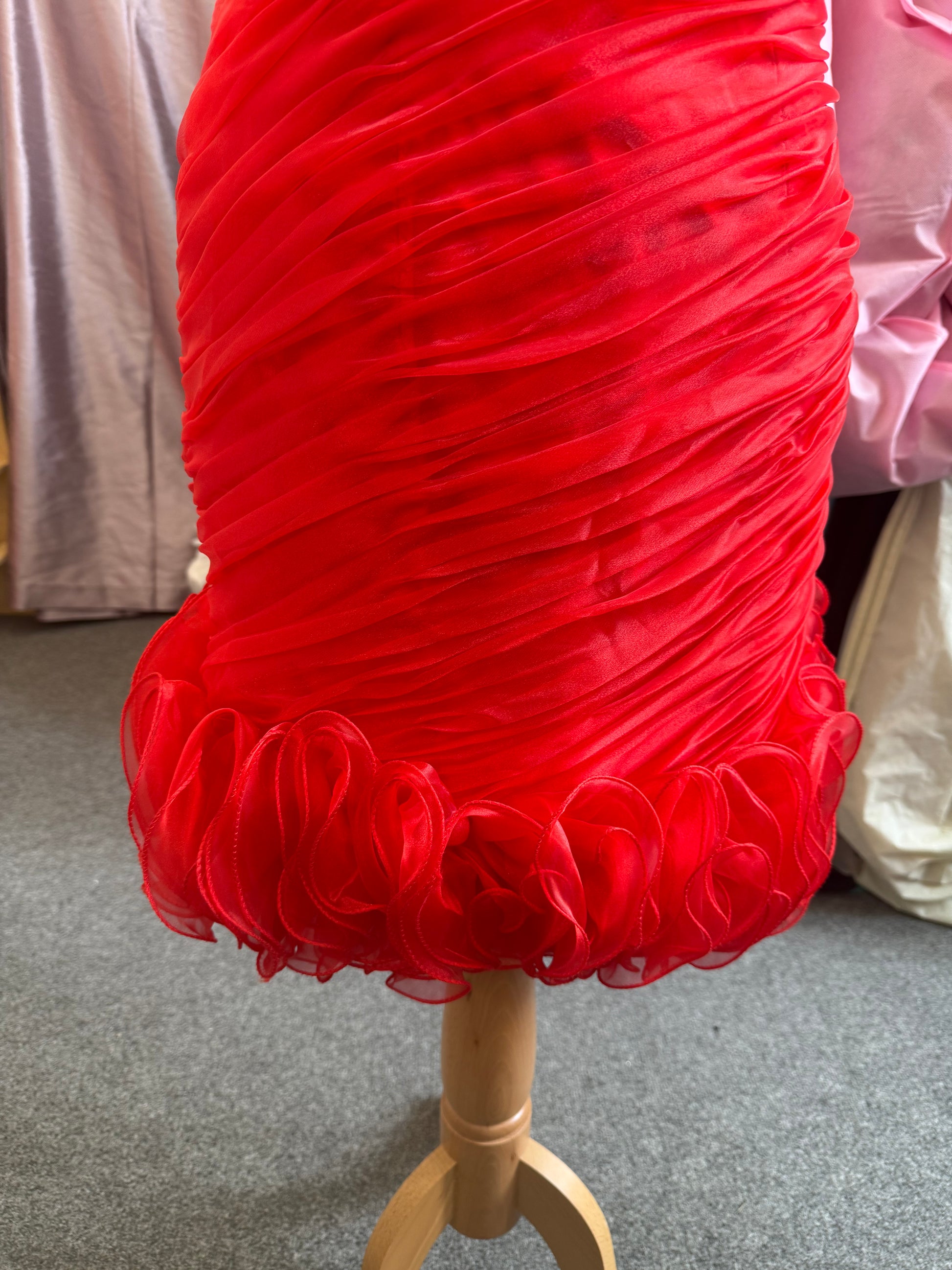 Ruby Prom Boutique strapless mini occasion dress