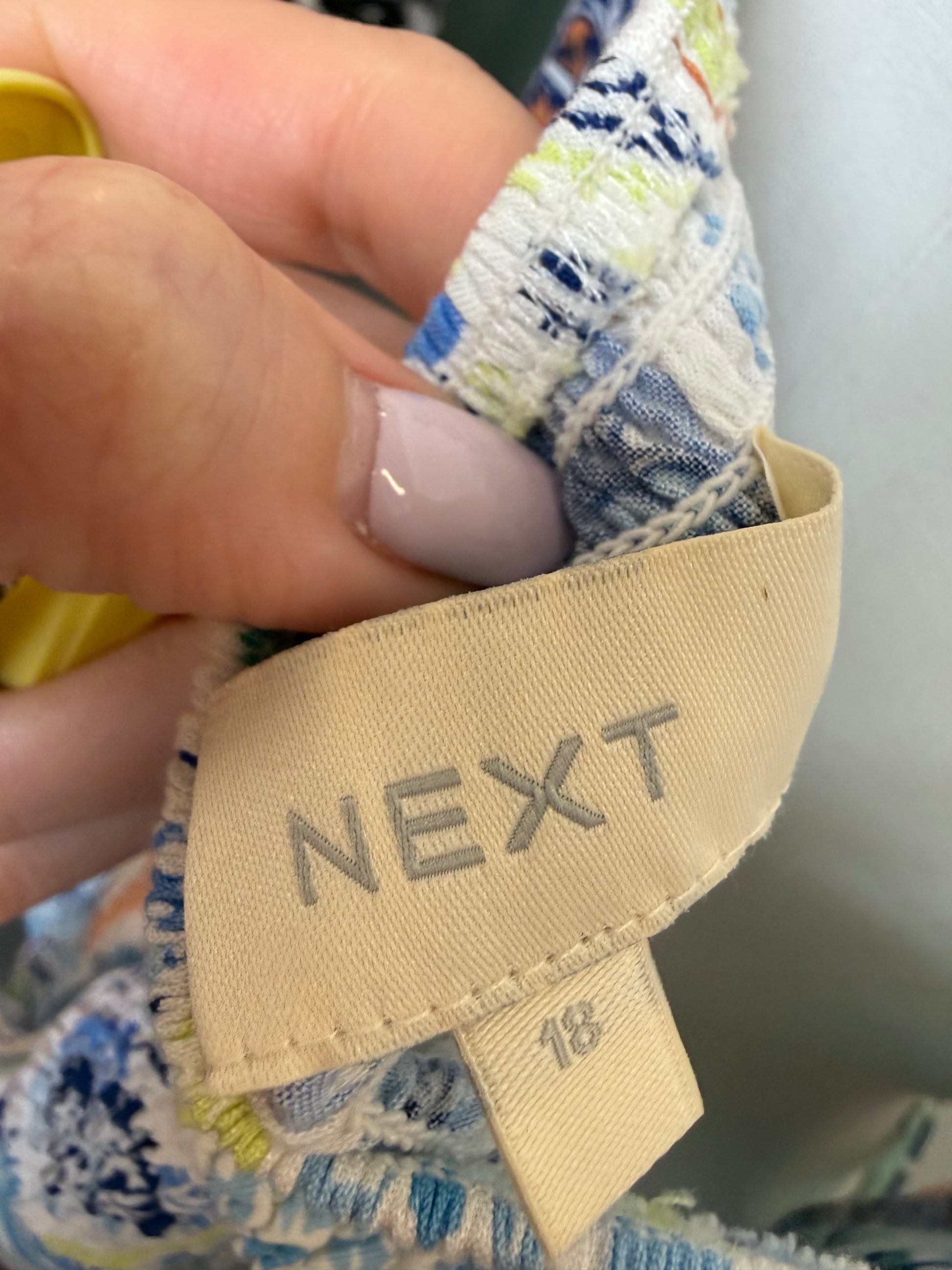 Next summer print mini dress