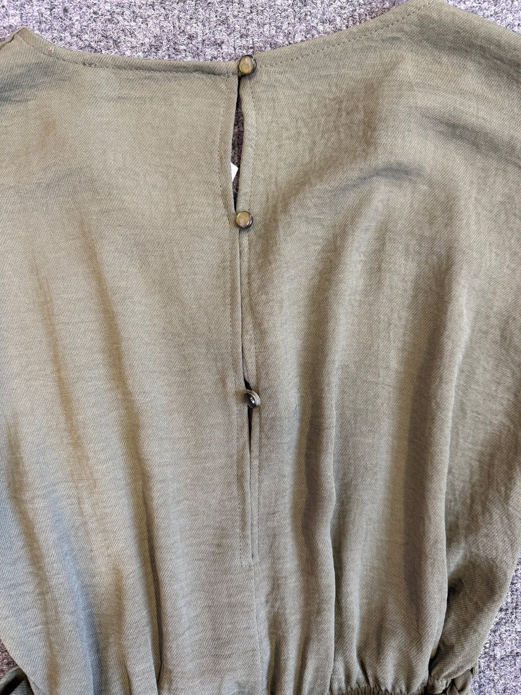 George khaki wide leg jumpsuit