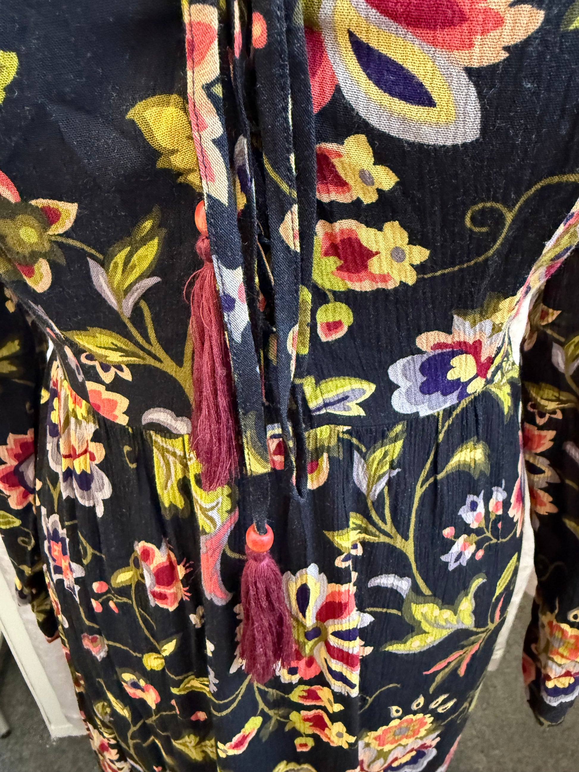 Joe Browns long sleeve tassle maxi dress