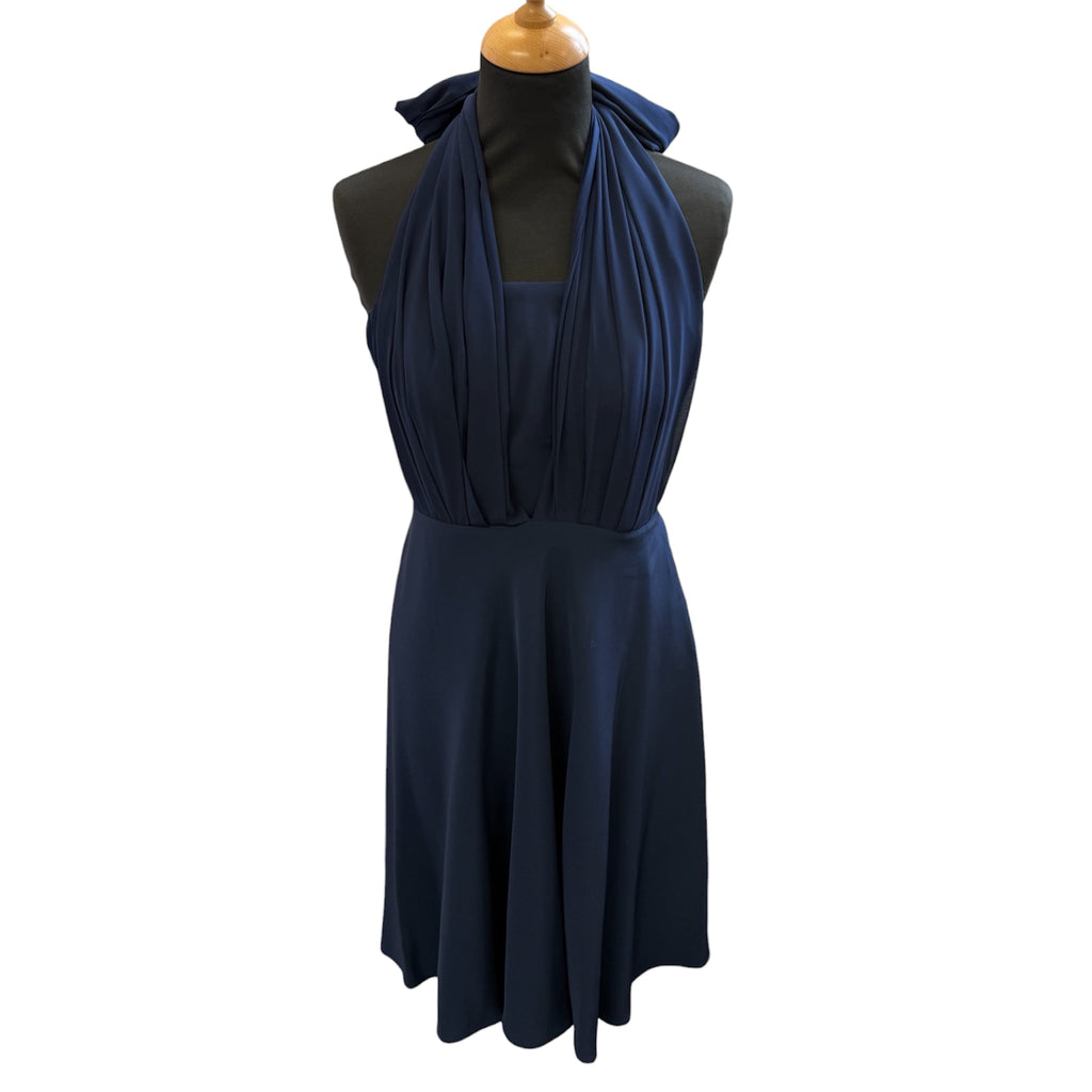 Monsoon navy multiway evening dress