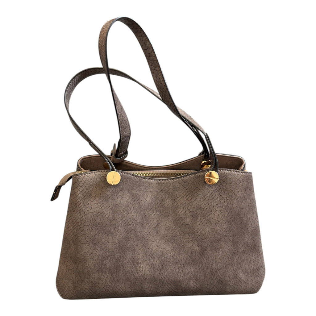 Dune snakeskin handbag