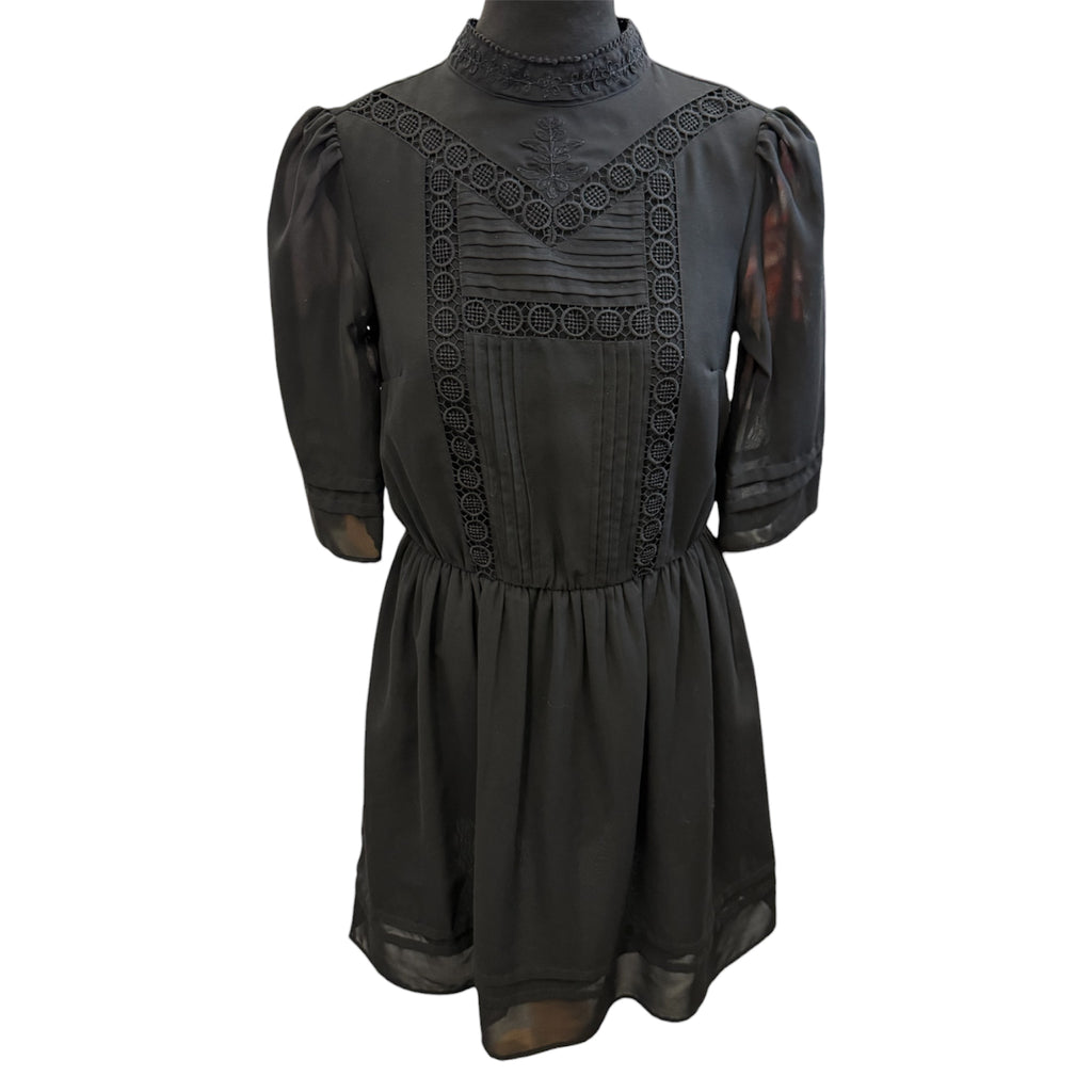 Oasis high neck lined dress