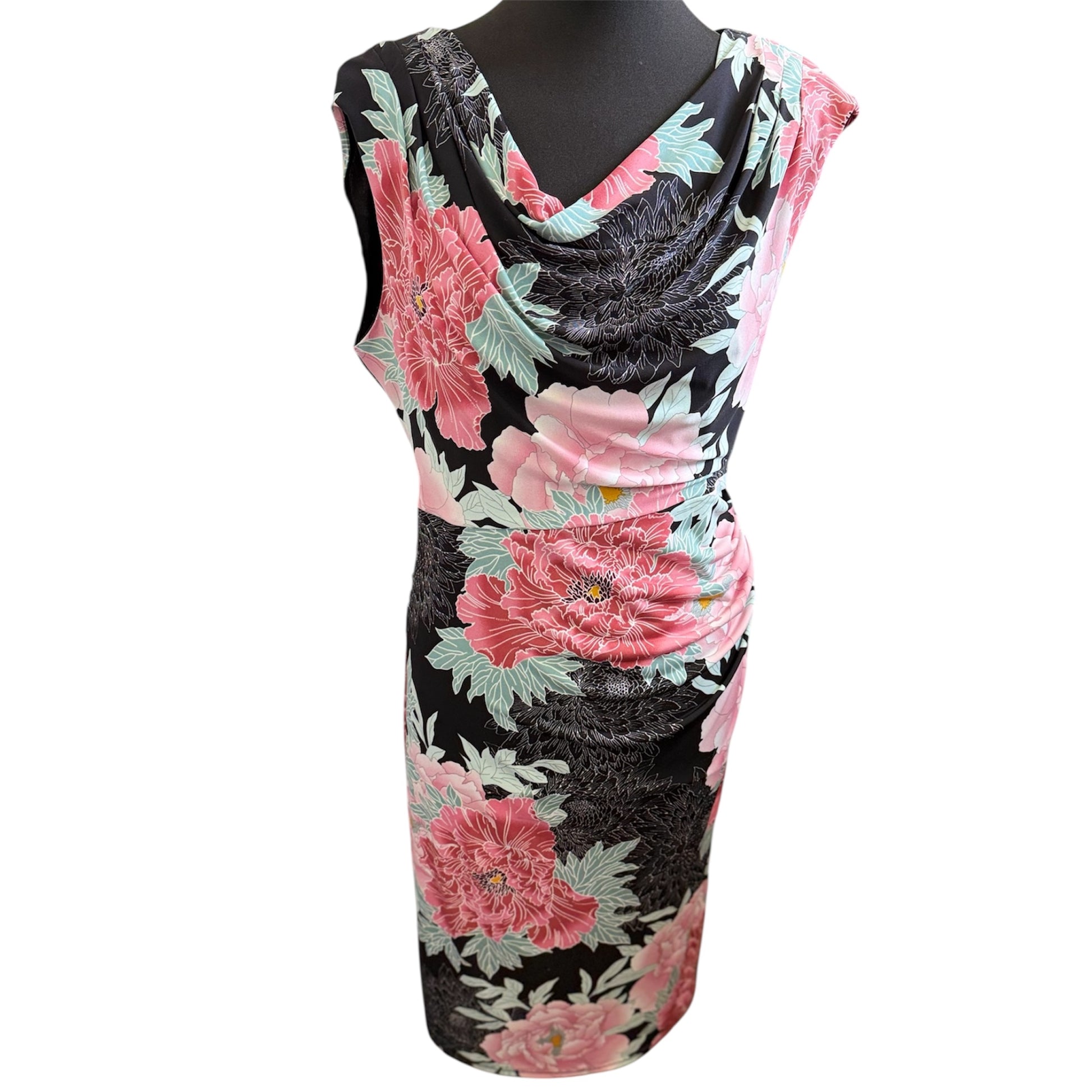 M&Co floral scoop neck dress