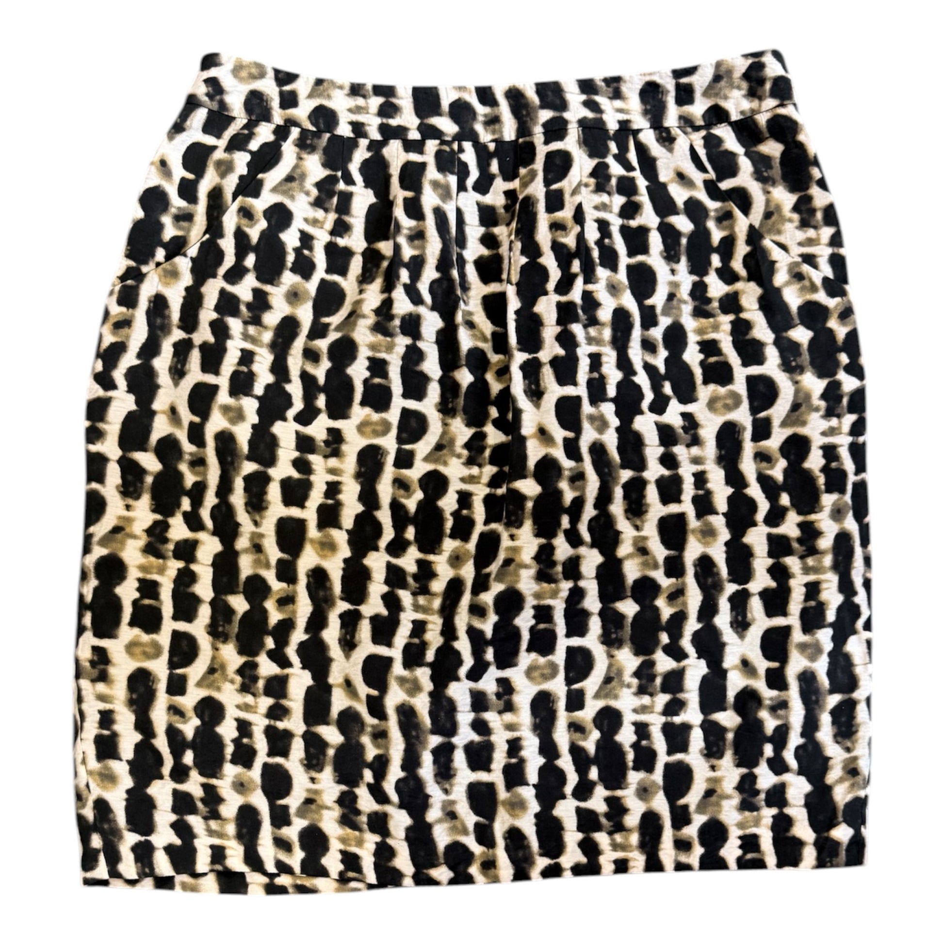 Laura Ashley animal print skirt