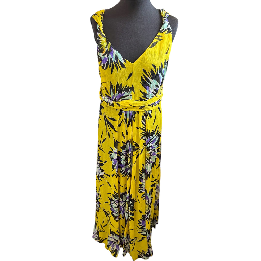Per Una floral twist strap maxi dress