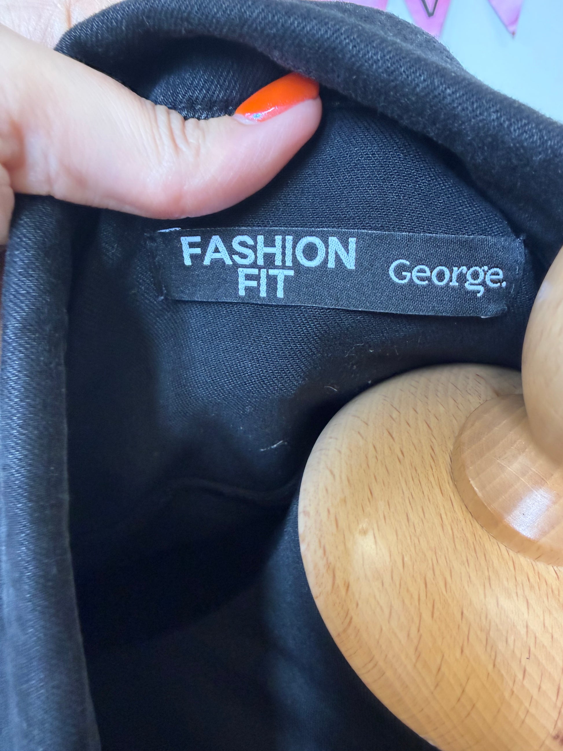 George black denim jacket