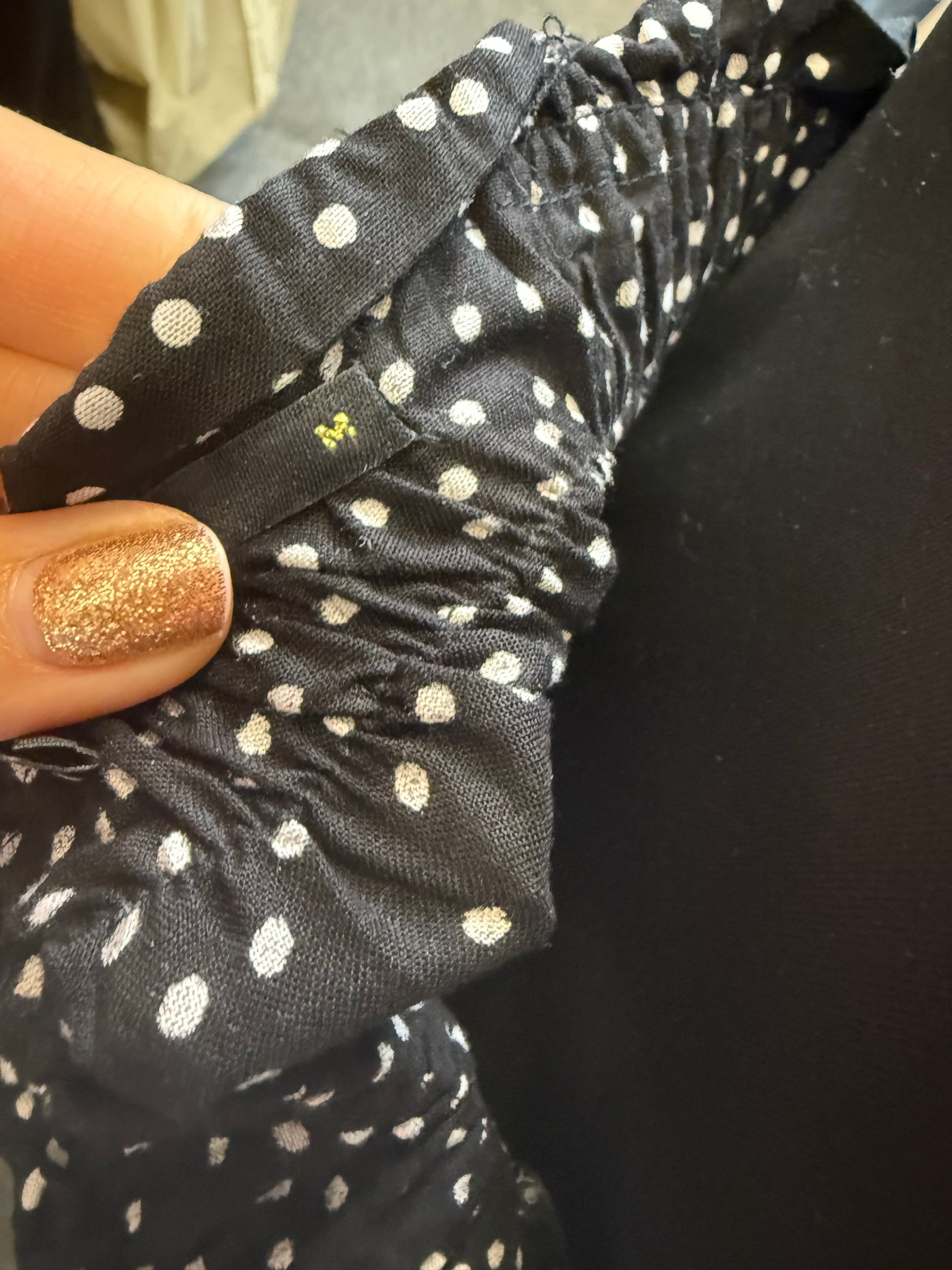 ONLY polka dot midi skirt