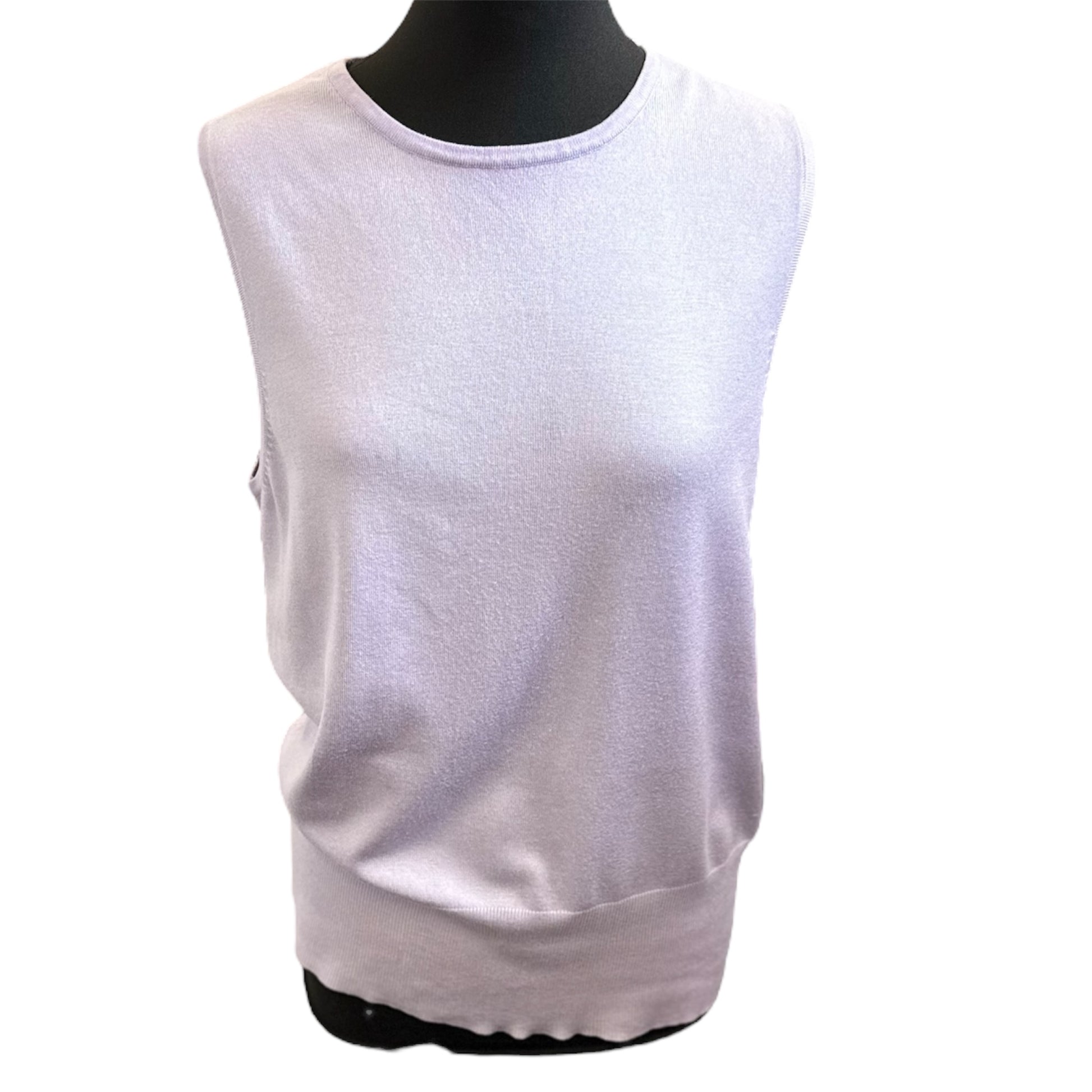 Amaranto lilac knit tank top