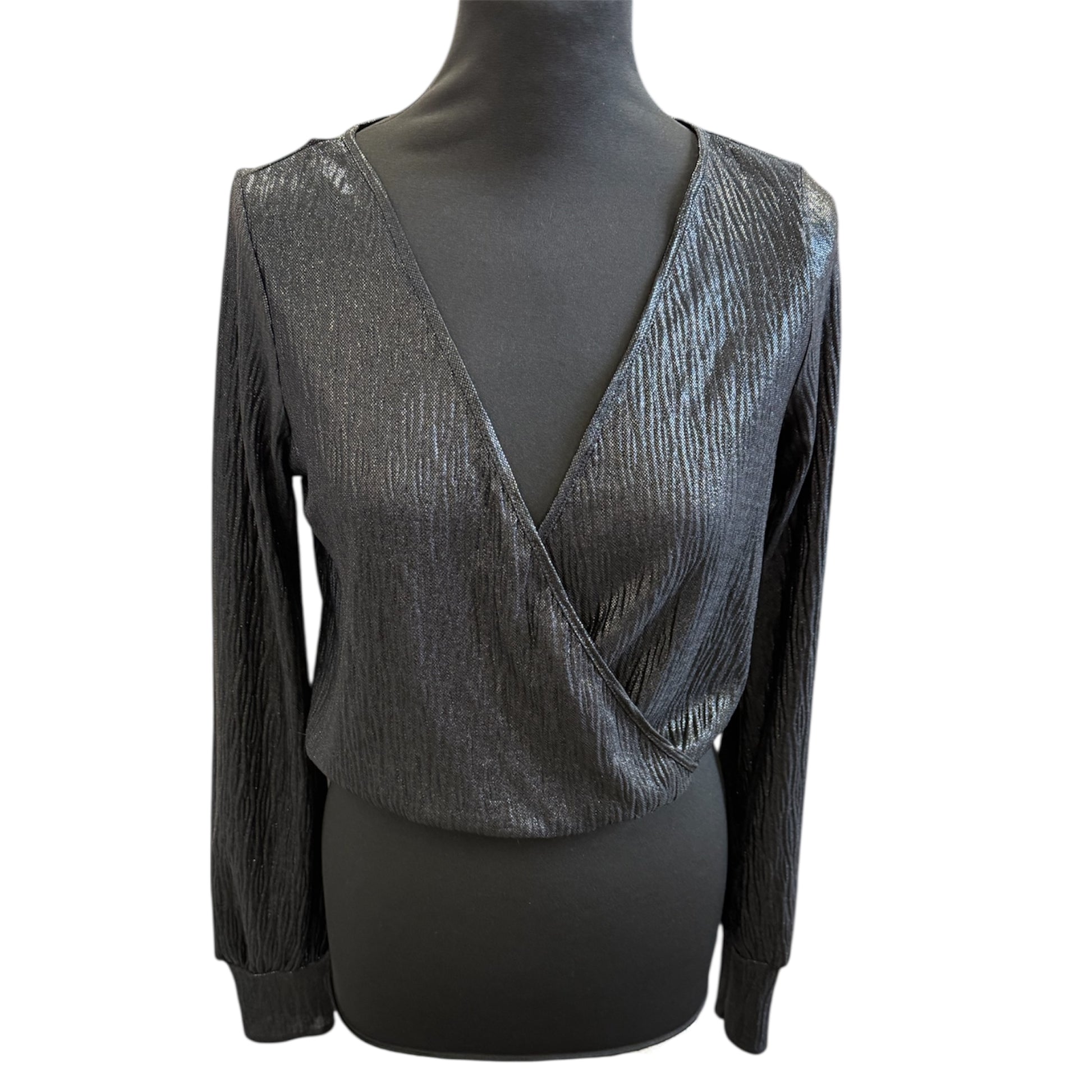 Zara long sleeved sparkle top