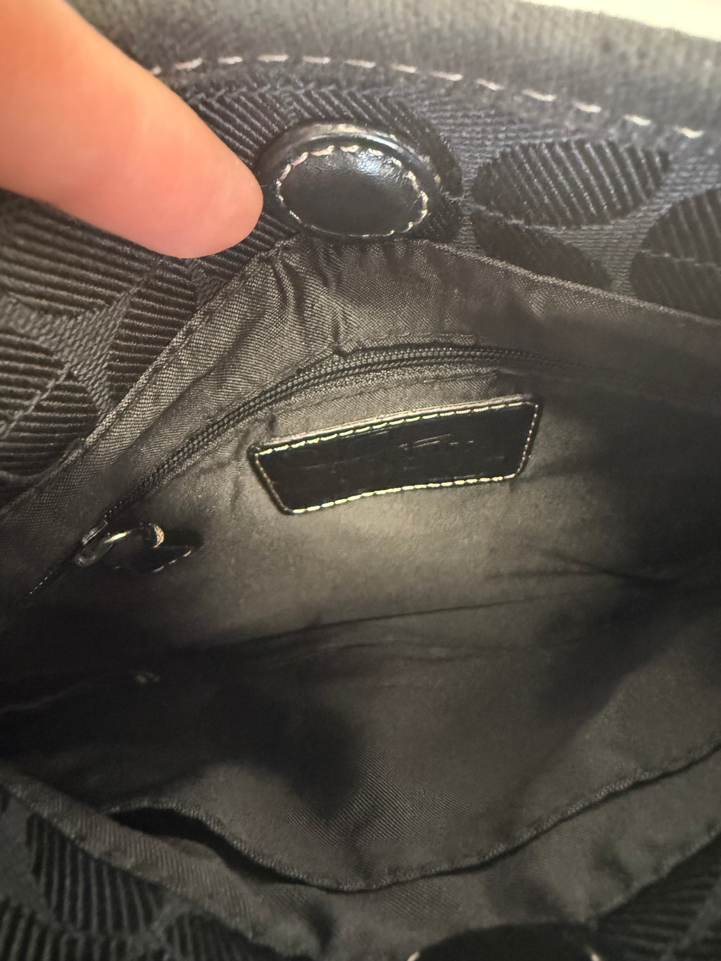 Fossil small black crossbody bag