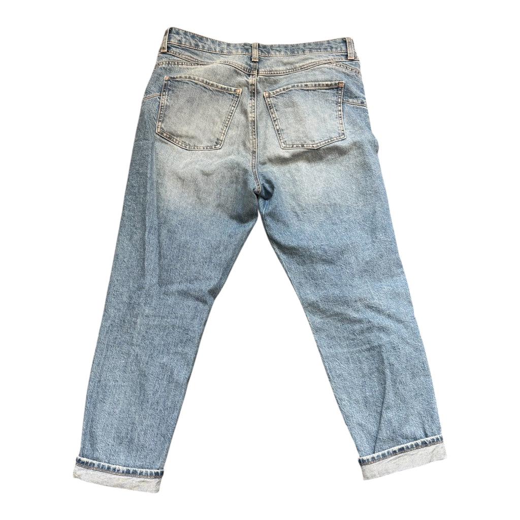River Island washed blue mom jeans