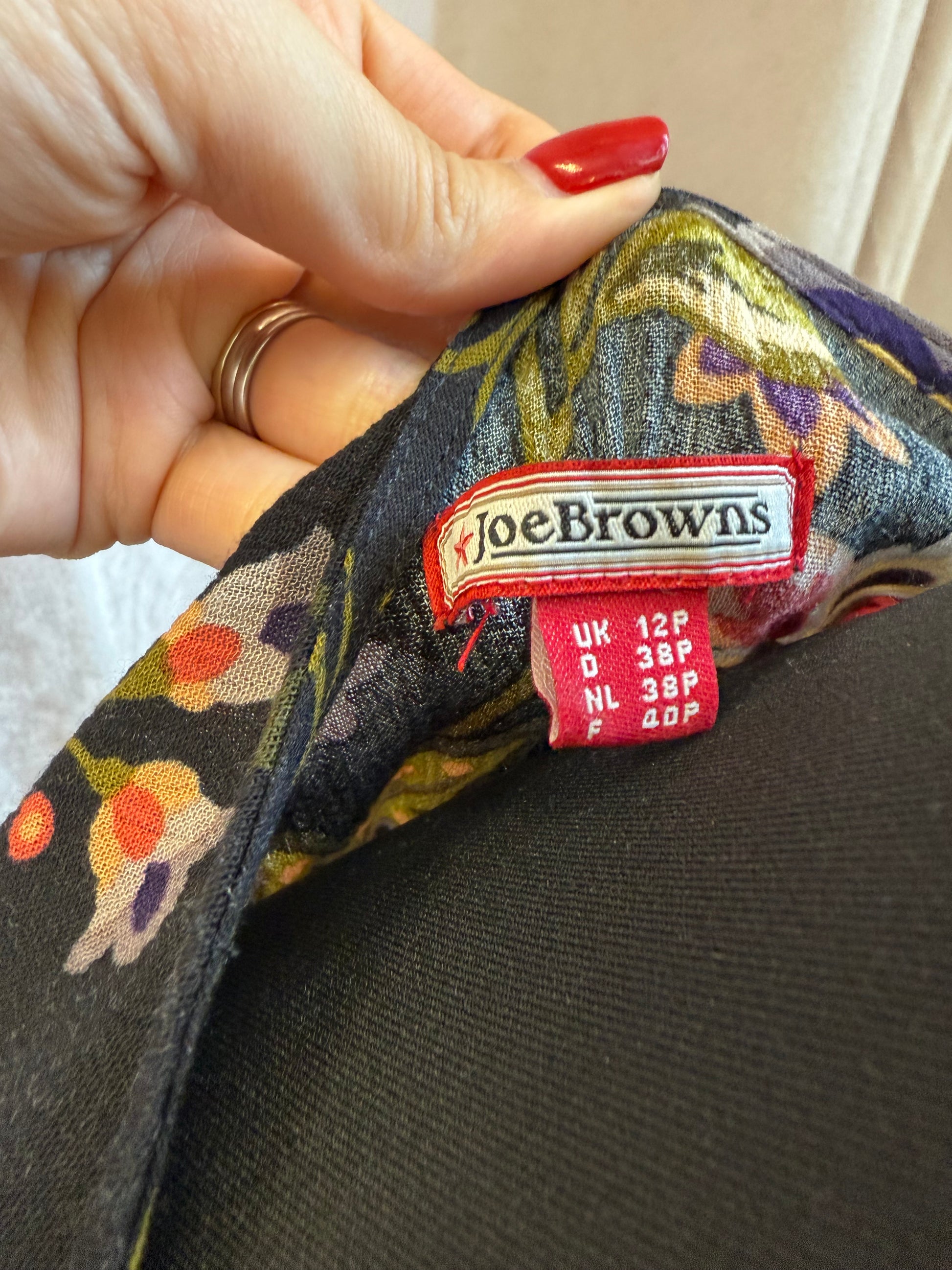 Joe Browns long sleeve tassle maxi dress