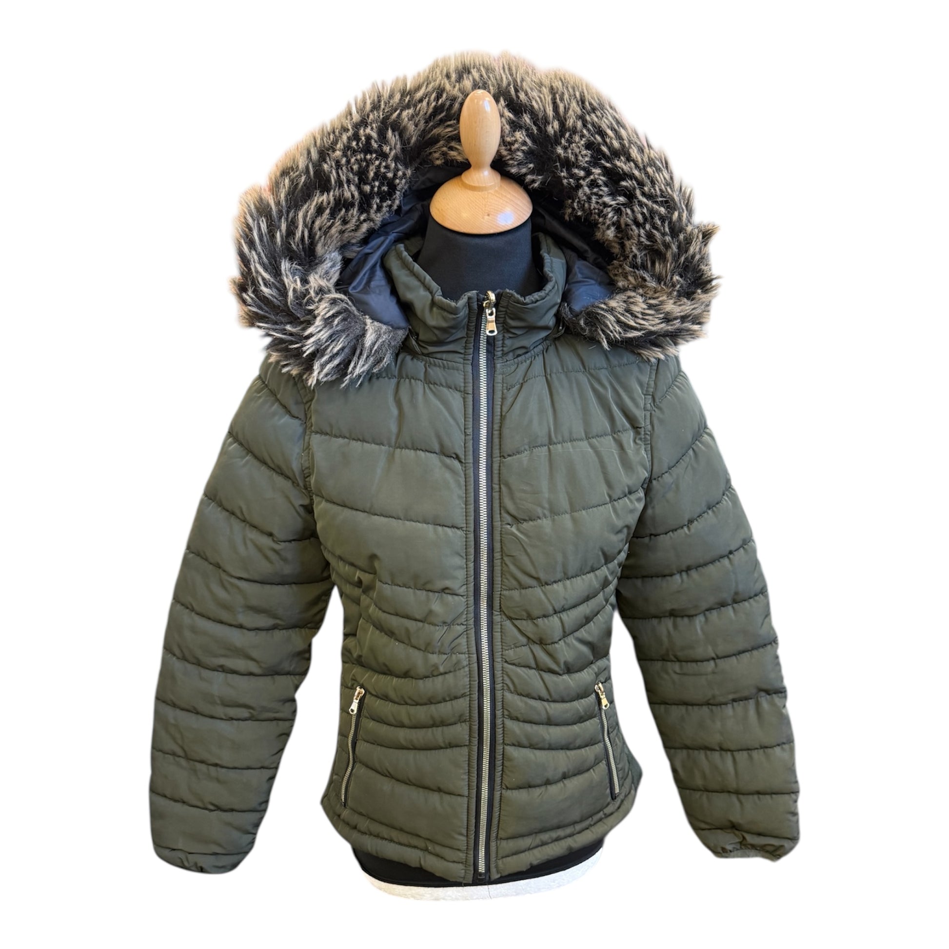 Zara reversible padded coat