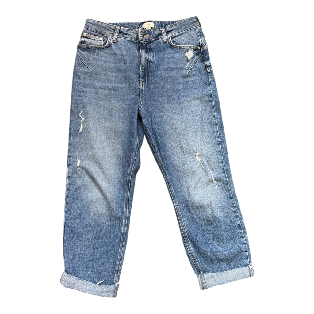River Island crop ripped jeans