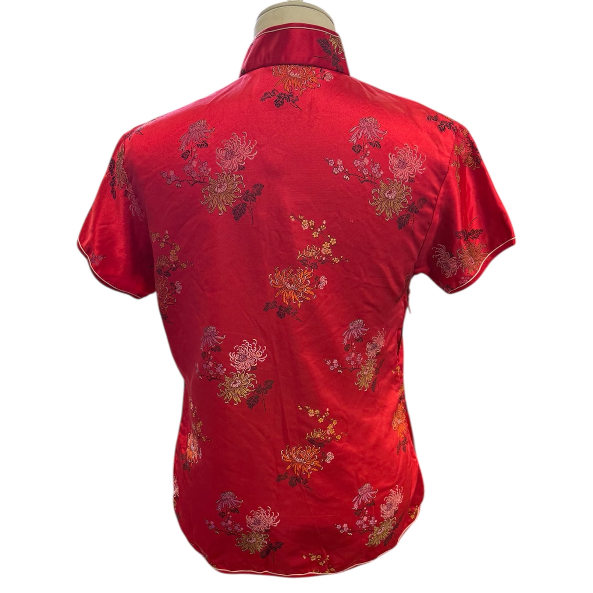 Vintage Chinese high neck top