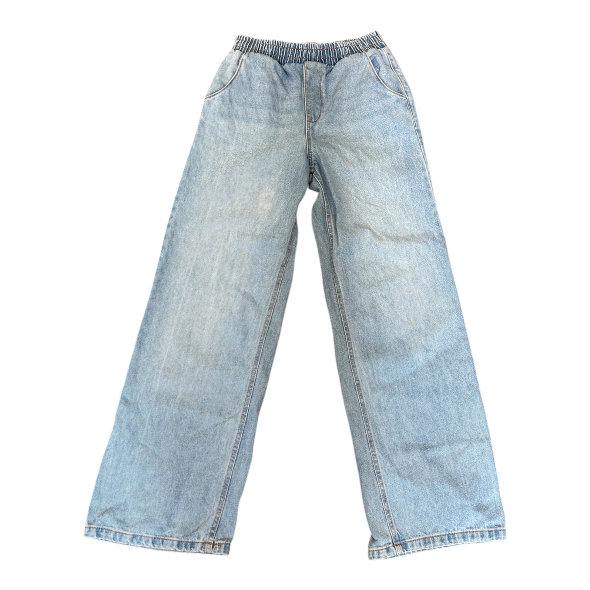 New Look light blue wide leg jeans
