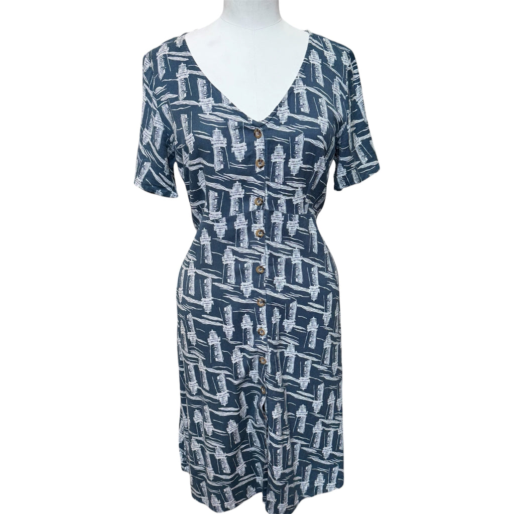 White Stuff lighthouse print dress