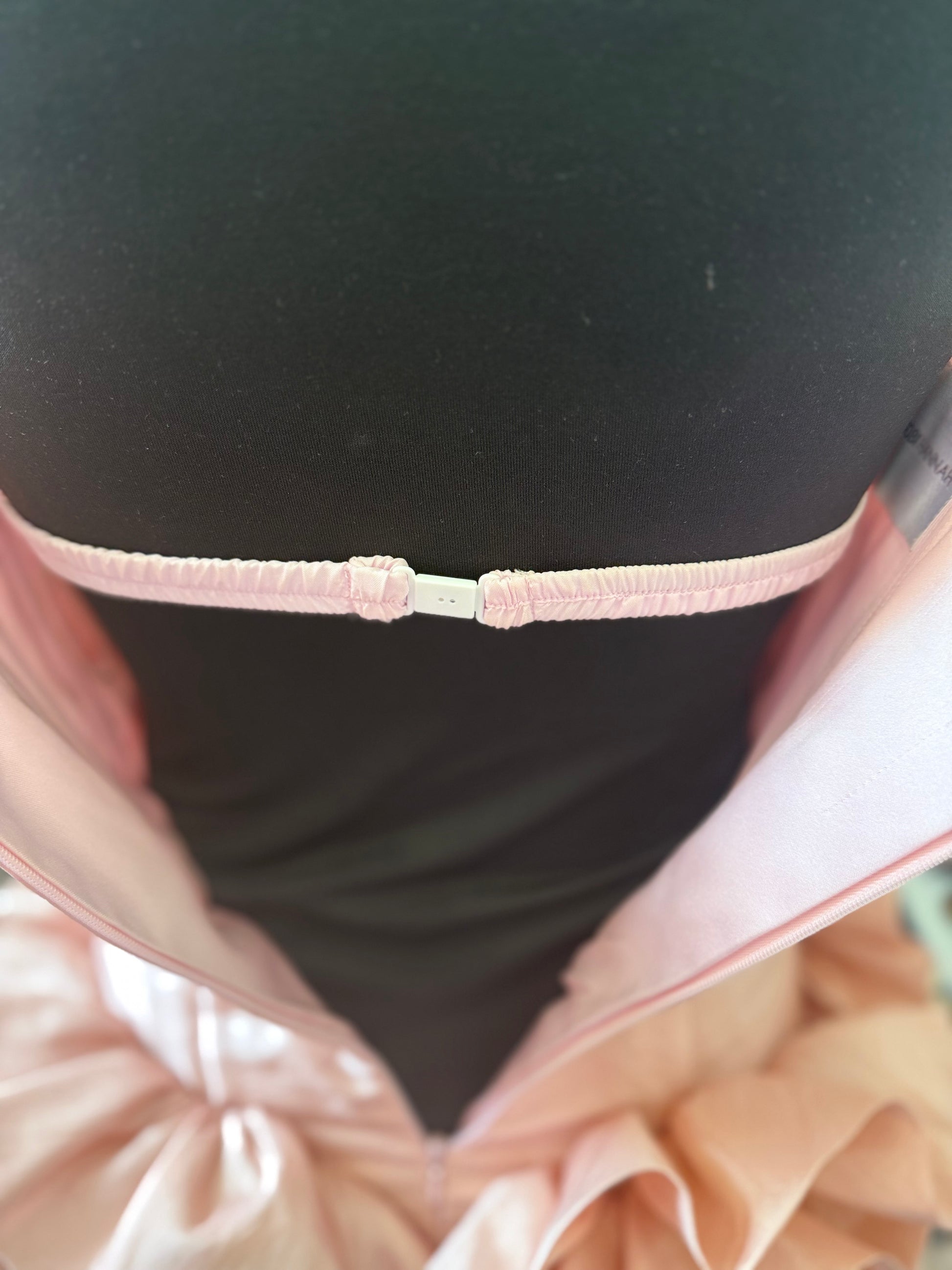 Tobi Hannah strapless ruffle mini dress