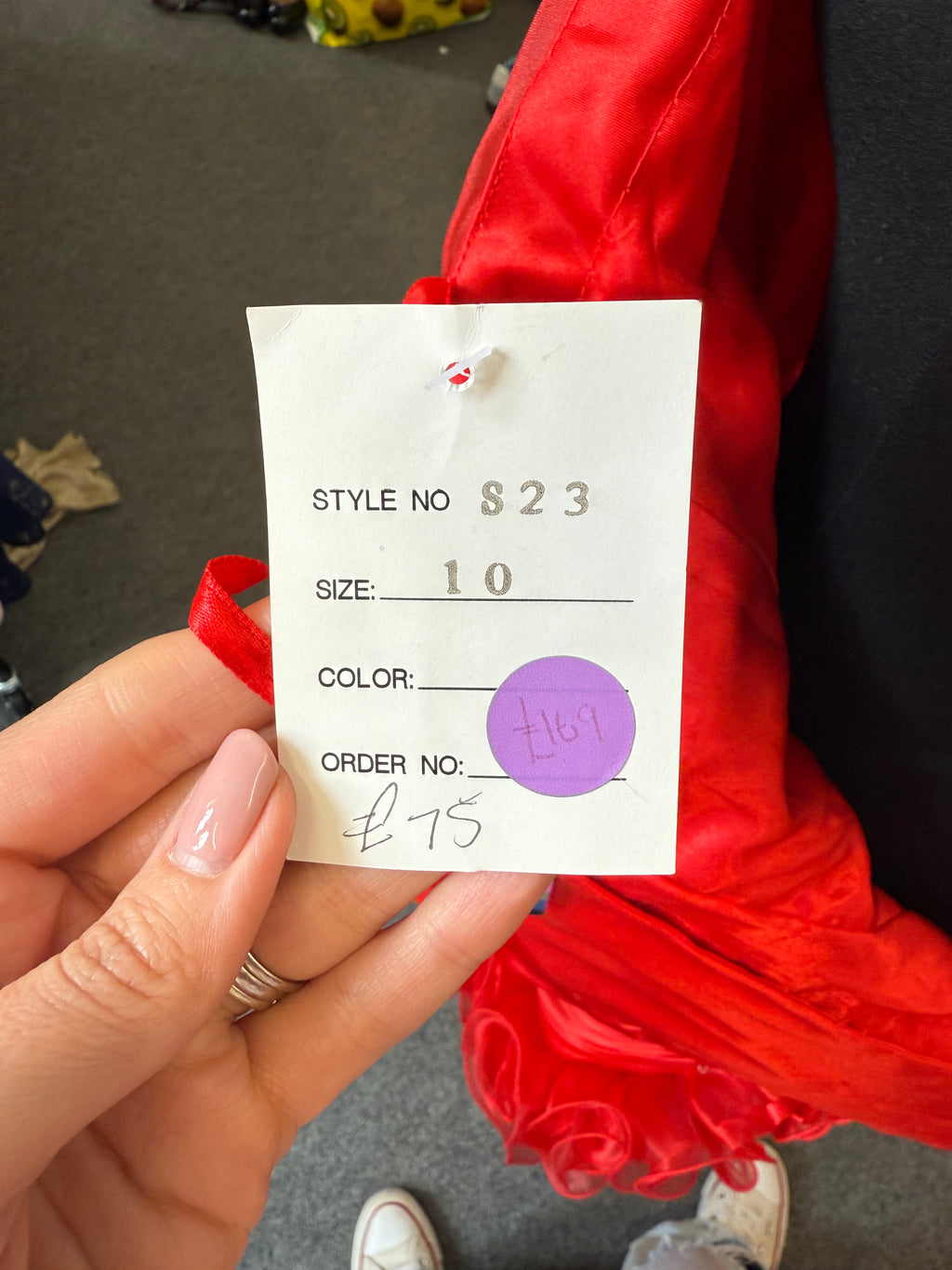 Ruby Prom Boutique strapless mini occasion dress