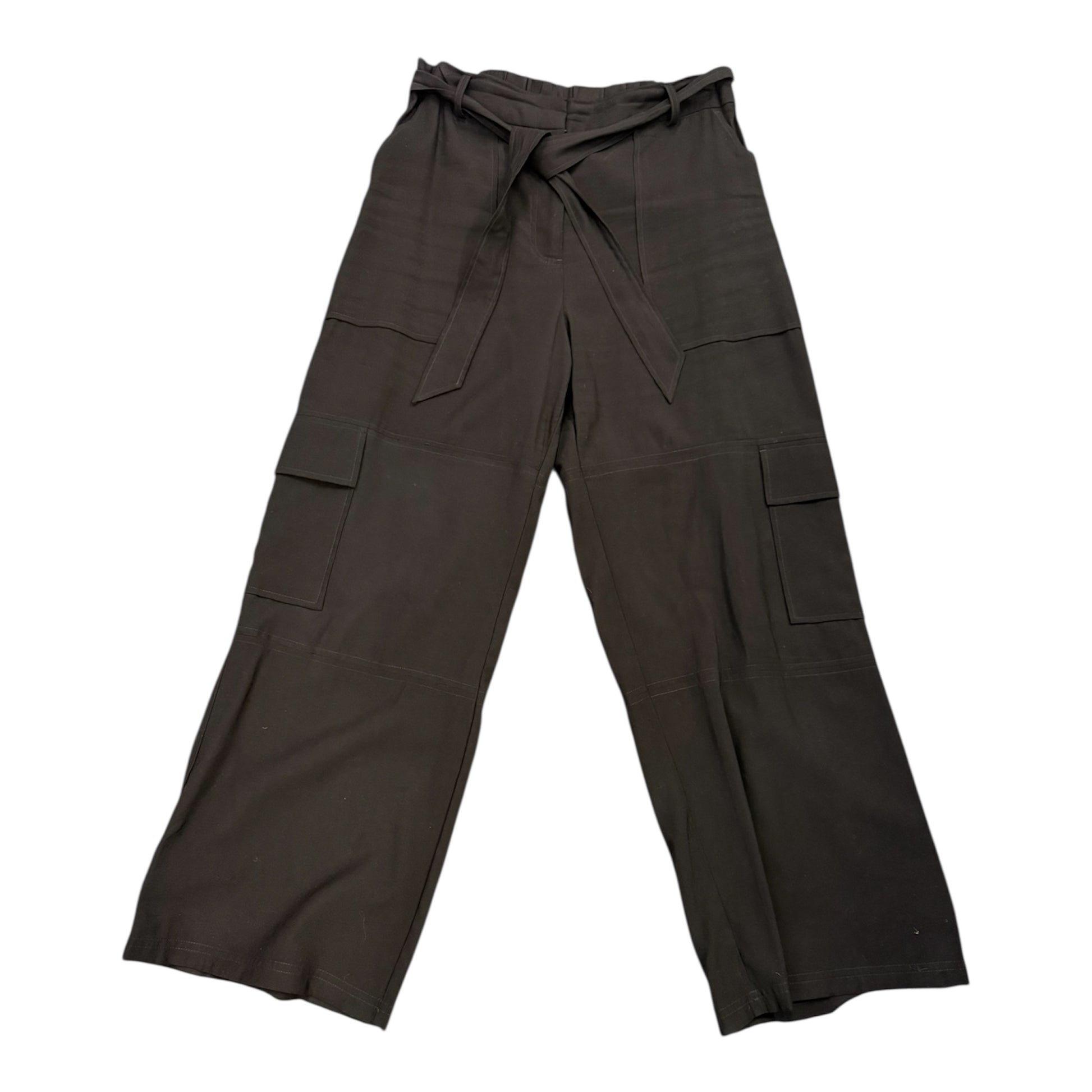 Next black wide leg cargos