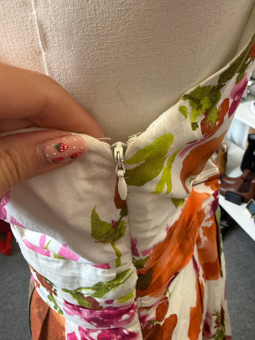 Next sleeveless floral occasion dress