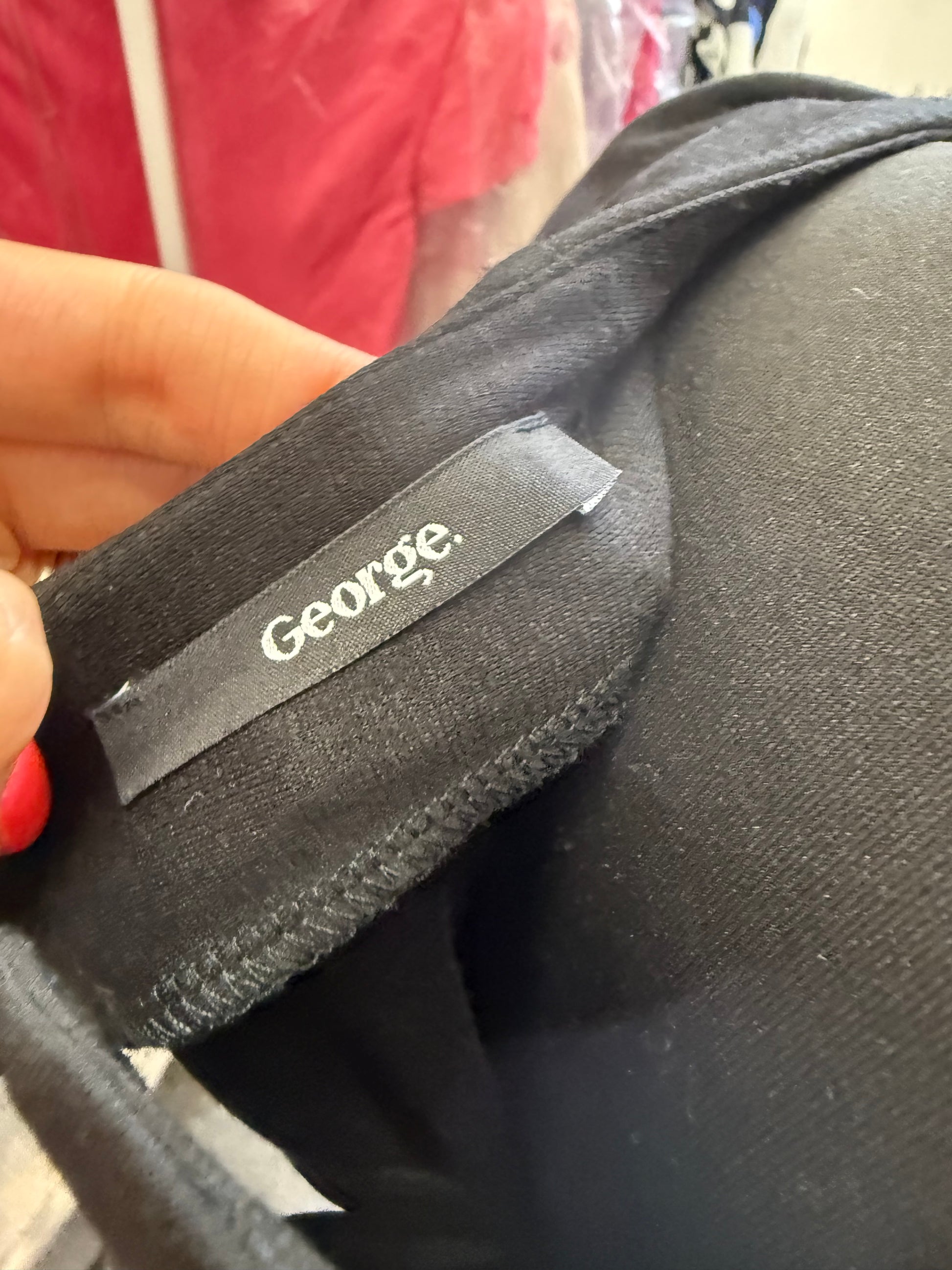 George skater style short sleeved dress