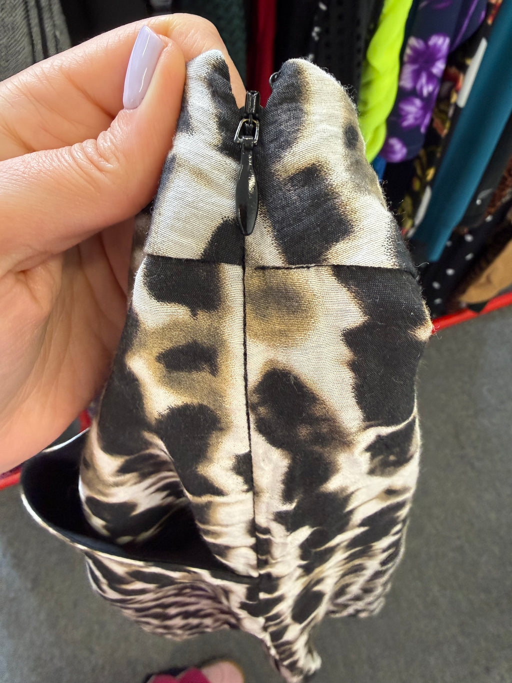 Laura Ashley animal print skirt