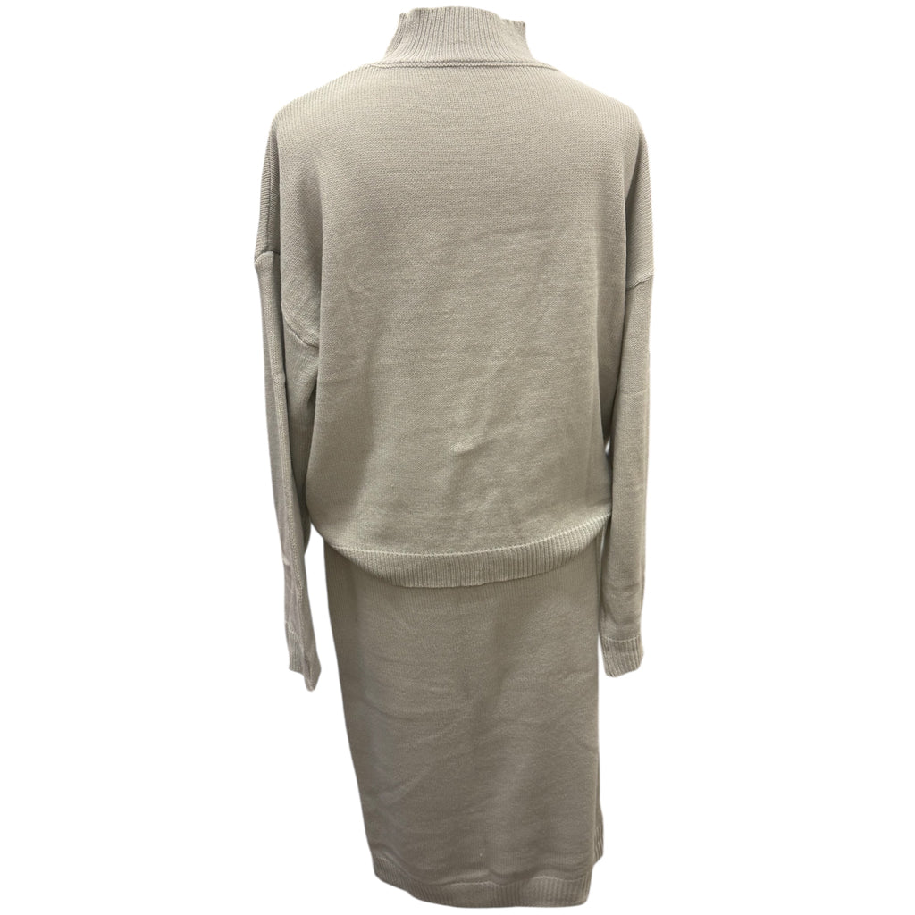 Light grey knit co-ord