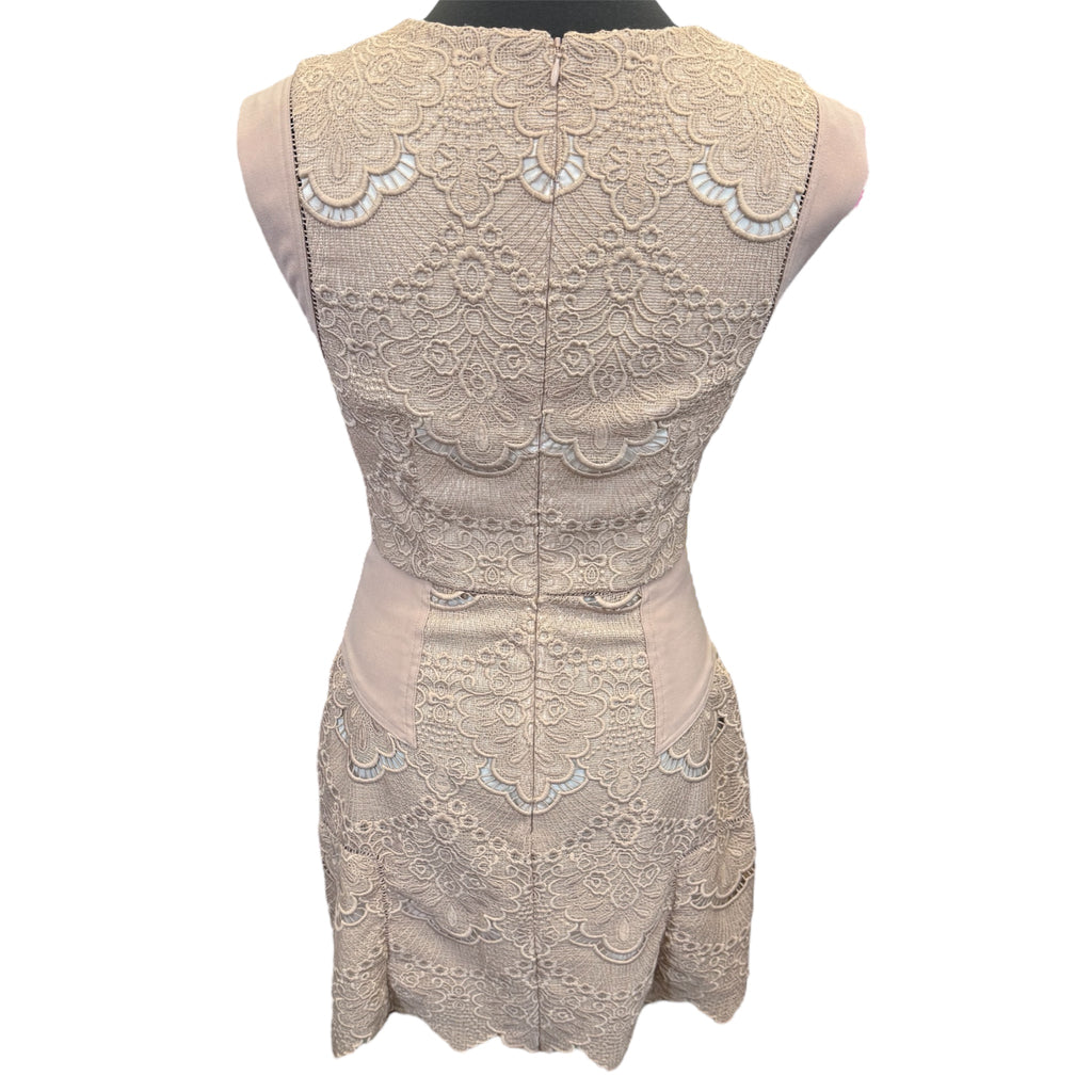 Reiss lace sleeveless occasion dress