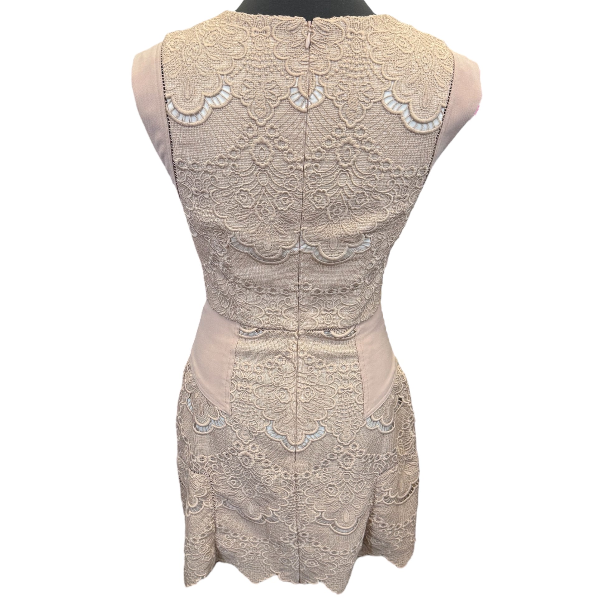 Reiss lace sleeveless occasion dress