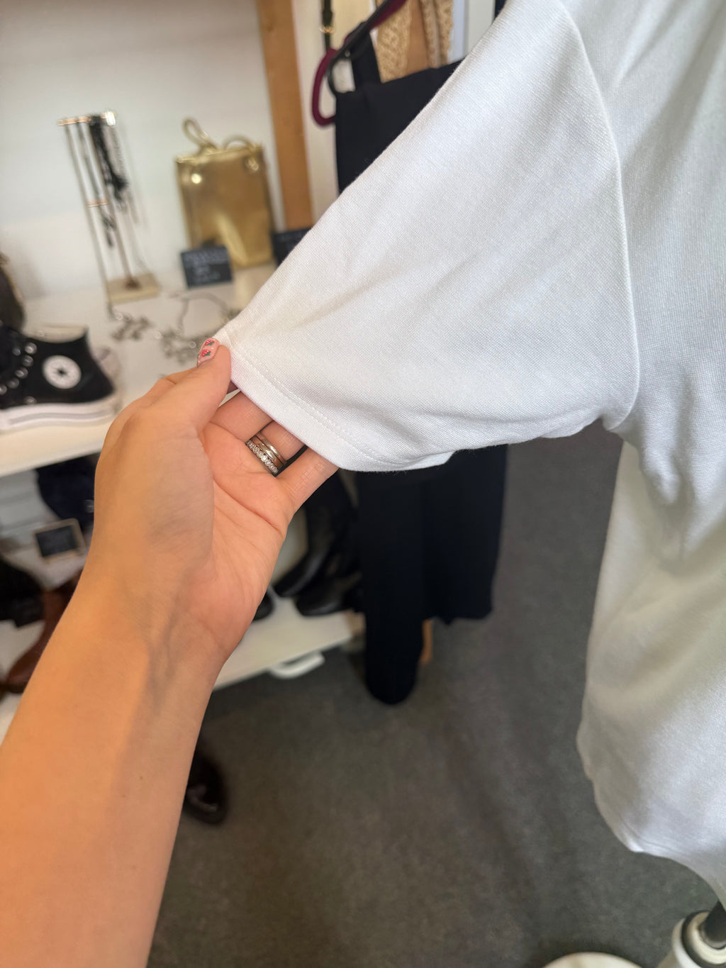 Et Vous white oversize t-shirt