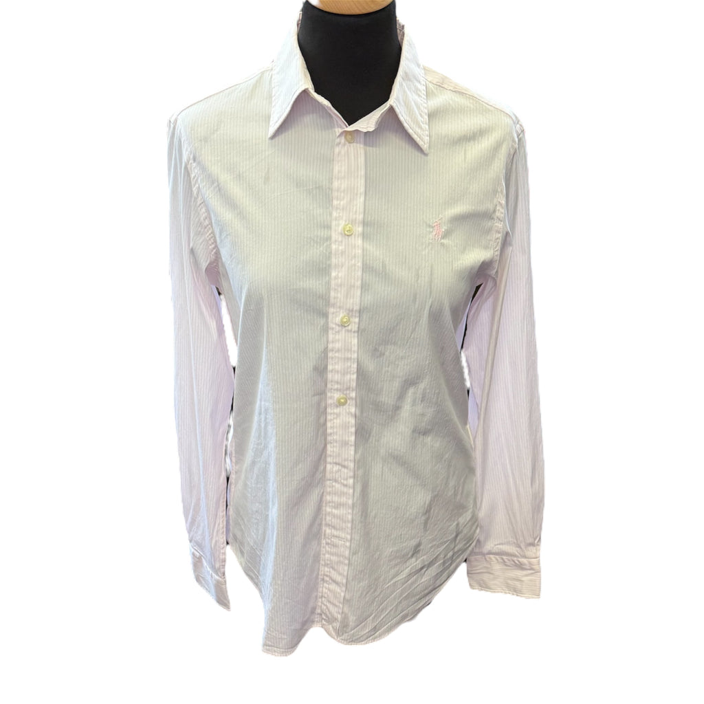 Ralph Lauren classic fit stripe long sleeve shirt