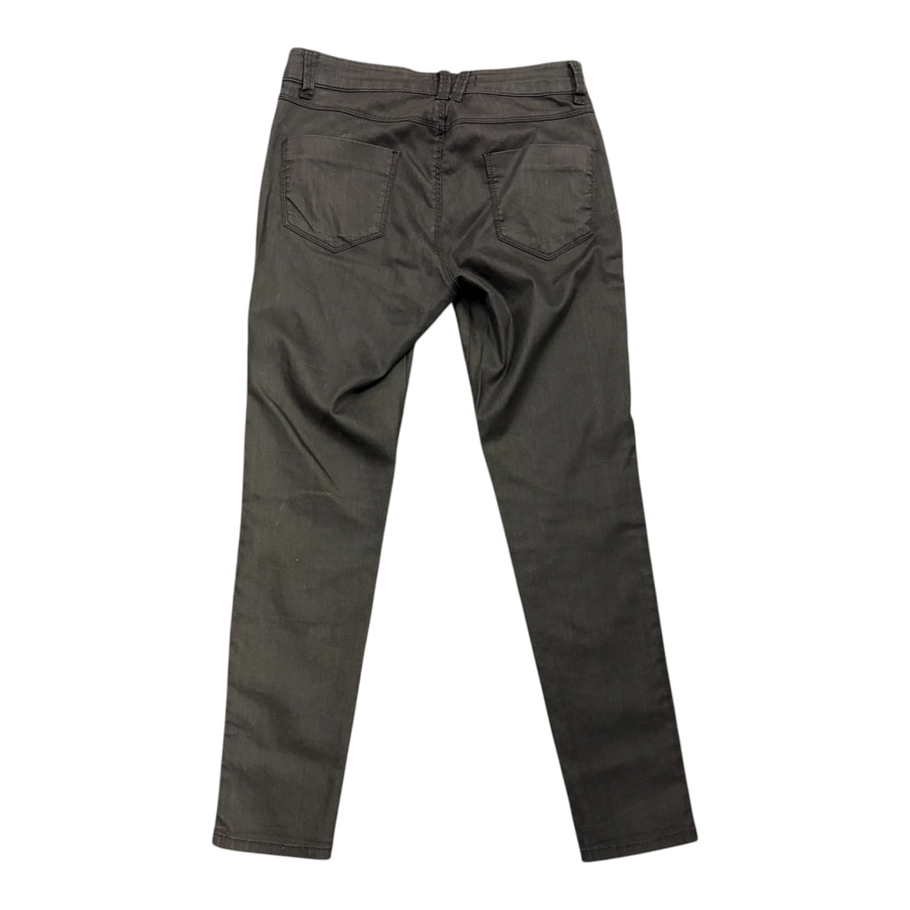 M&S super stretch wet look jeans