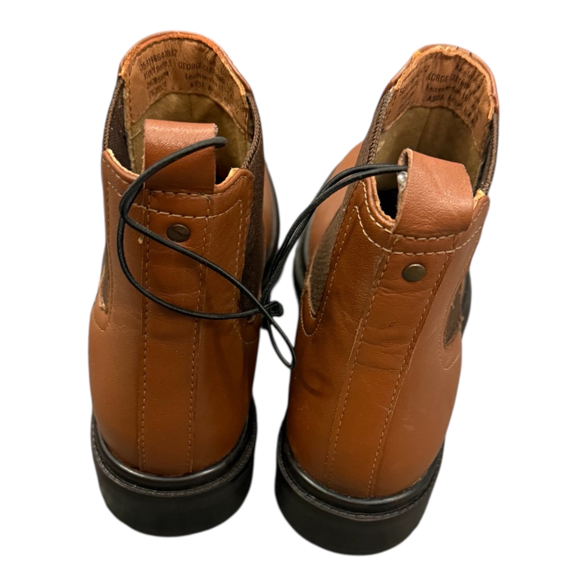 George brown leather ankle boots