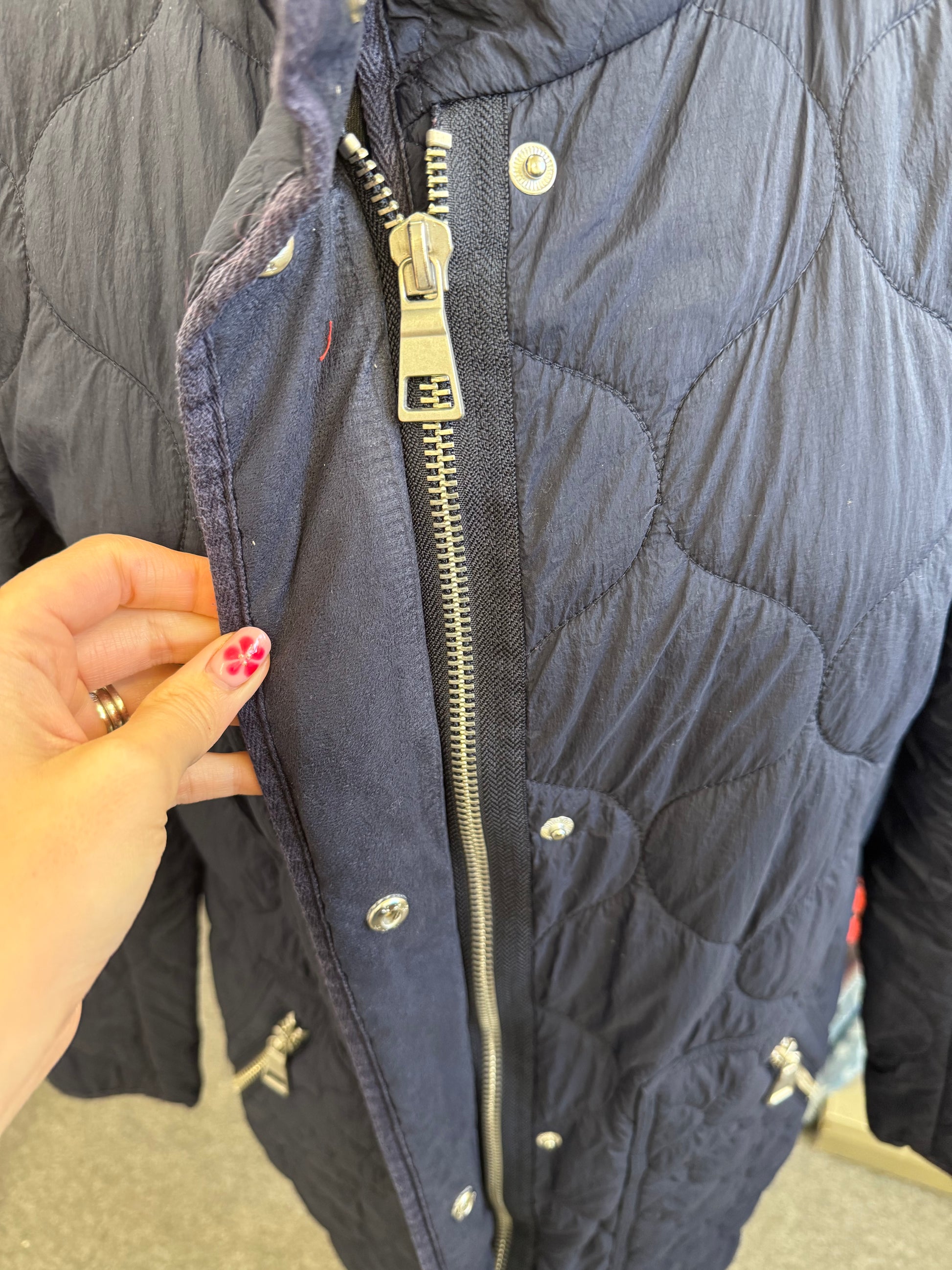 Next longline padded coat