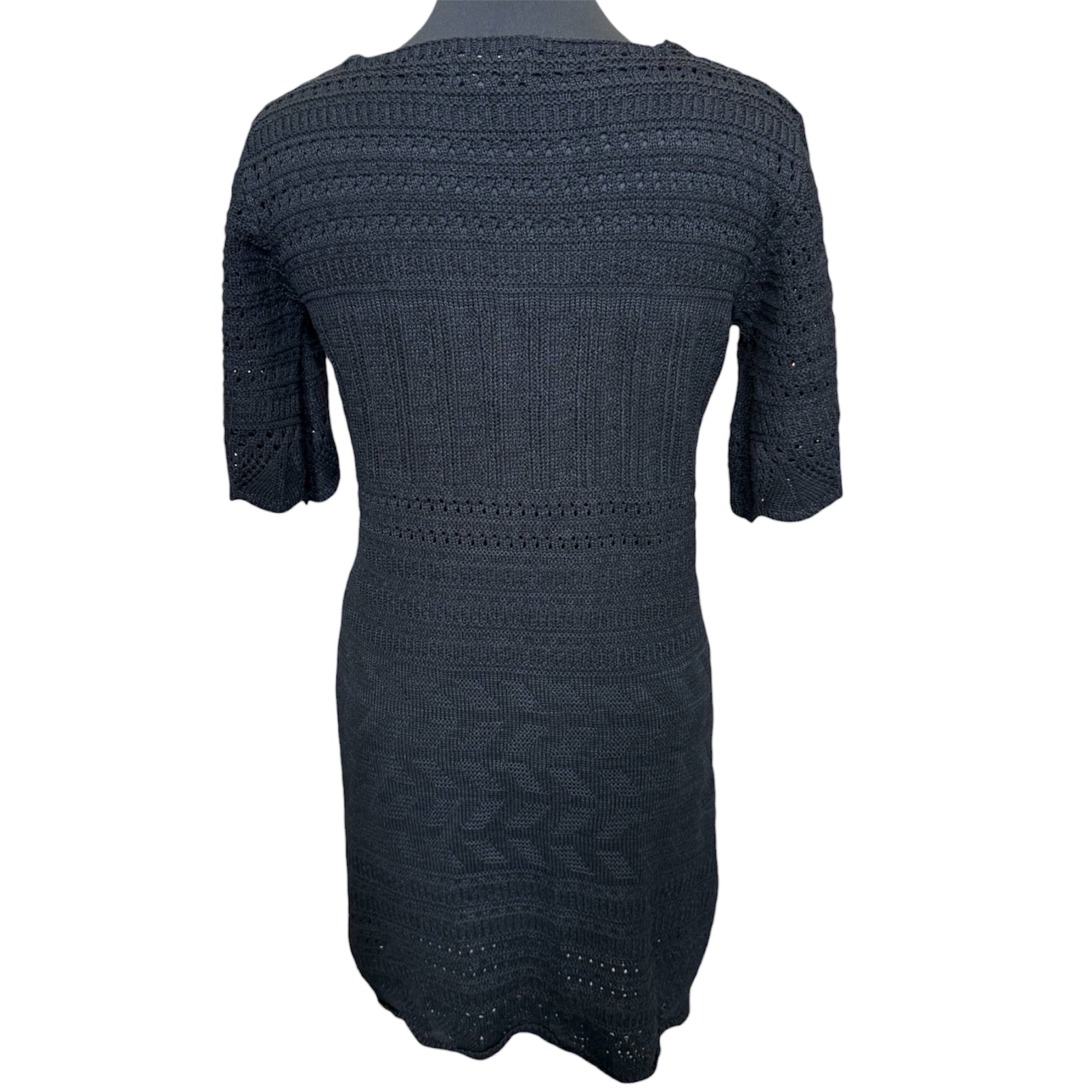 Friends Like These black crochet dress