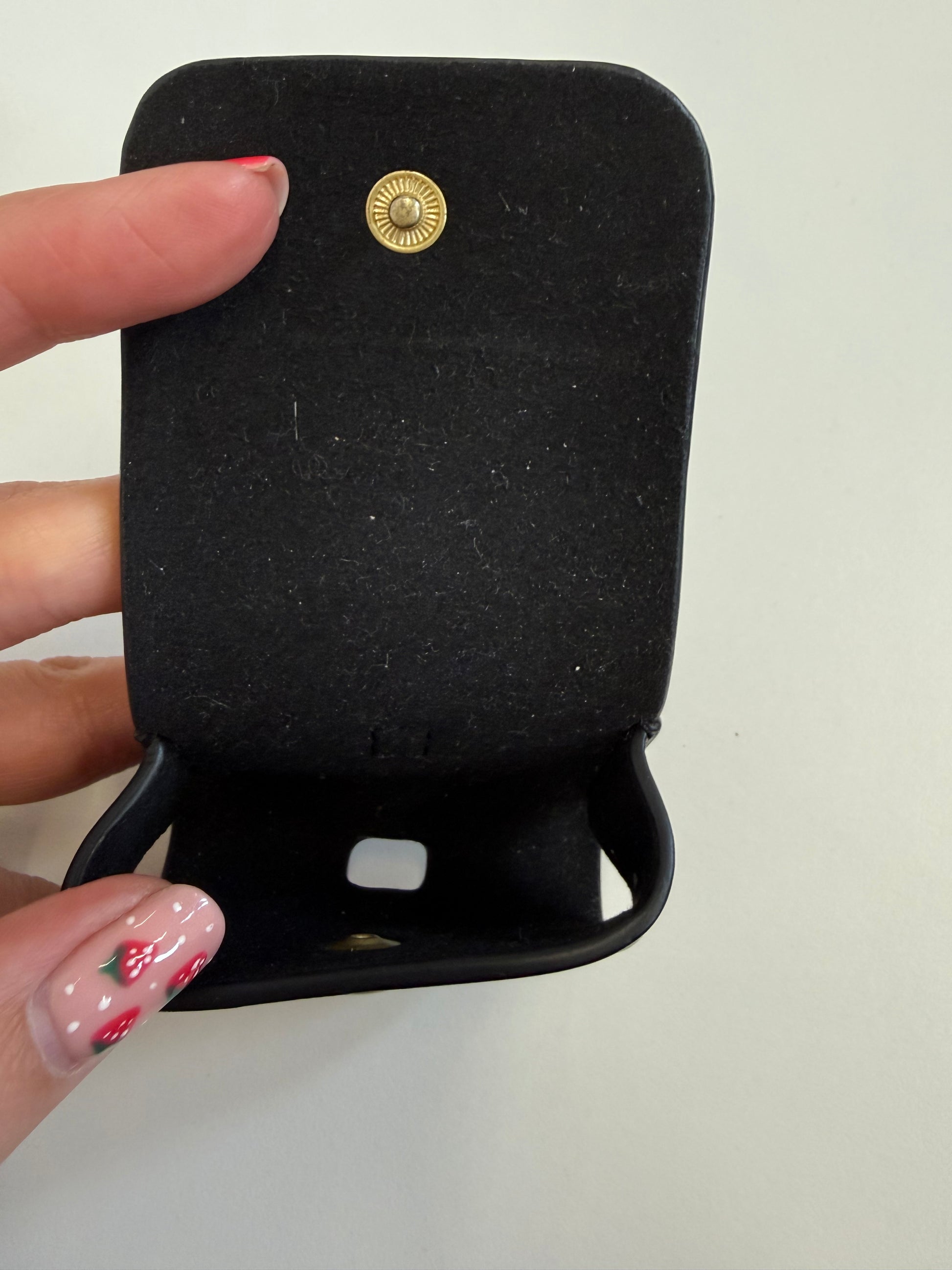 All Saints leather Air Pod case