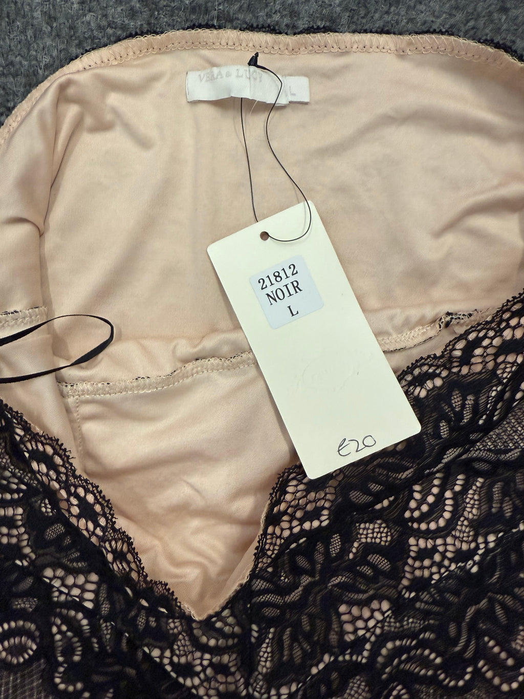 Vera & Lucy off the shoulder lace bodysuit
