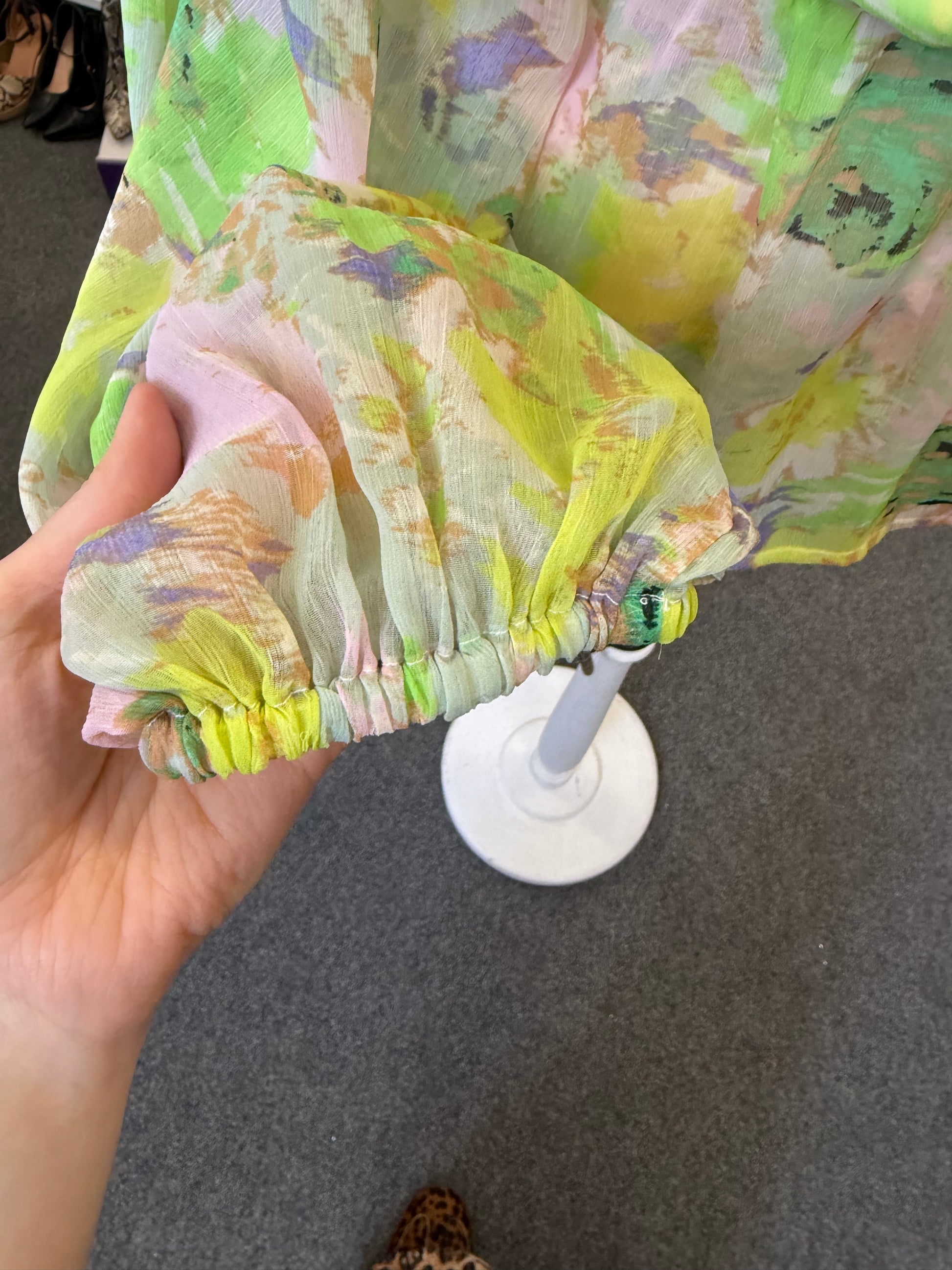 Quiz floral wrap top