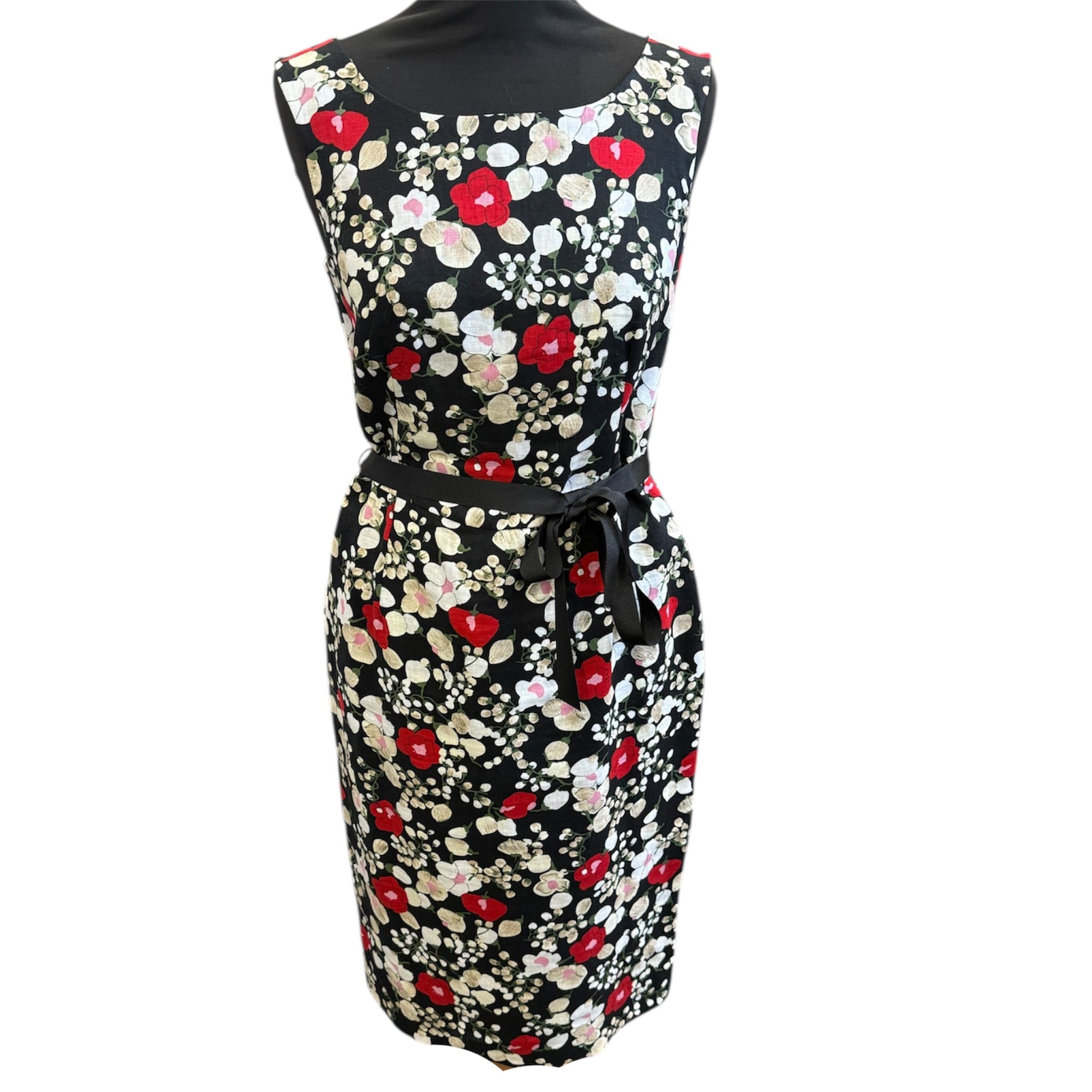 Laura Ashley floral sleeveless dress