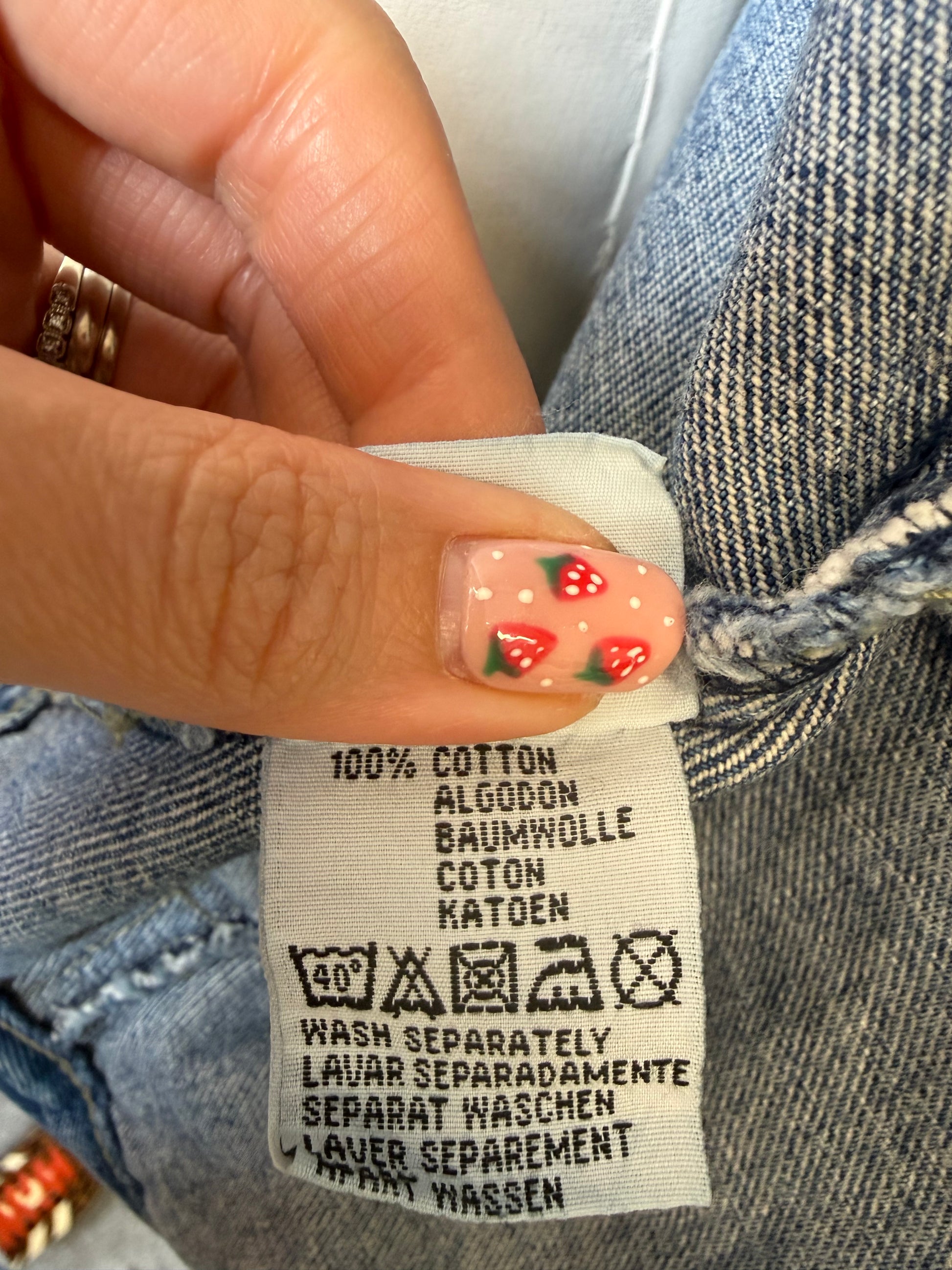 Traffic vintage oversize denim jacket