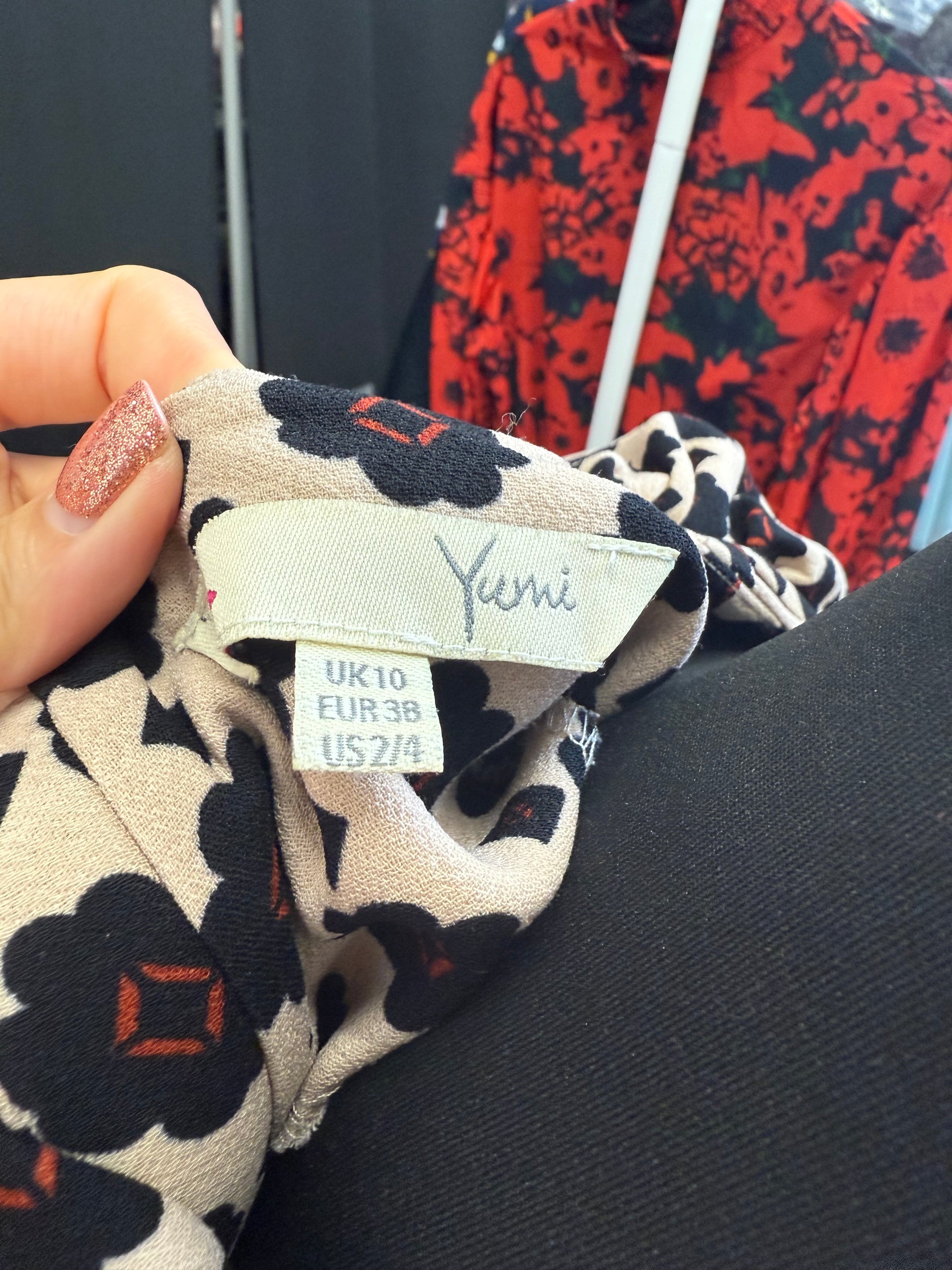 Yumi geometric dress