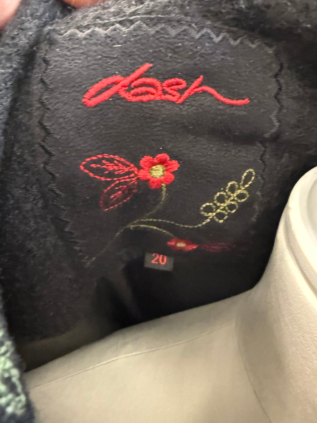 Dash vintage embroidered jacket