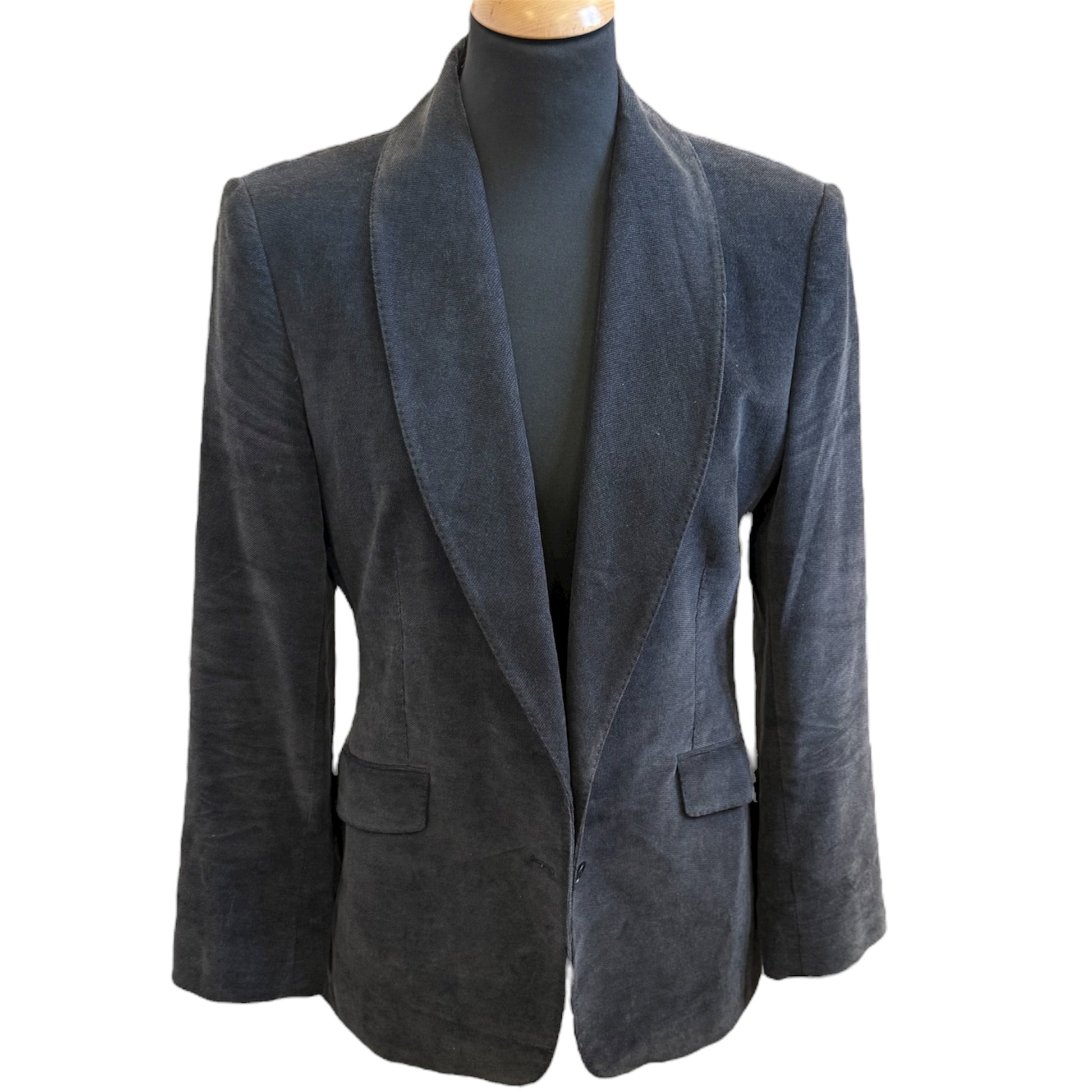 Crombie grey cord jacket