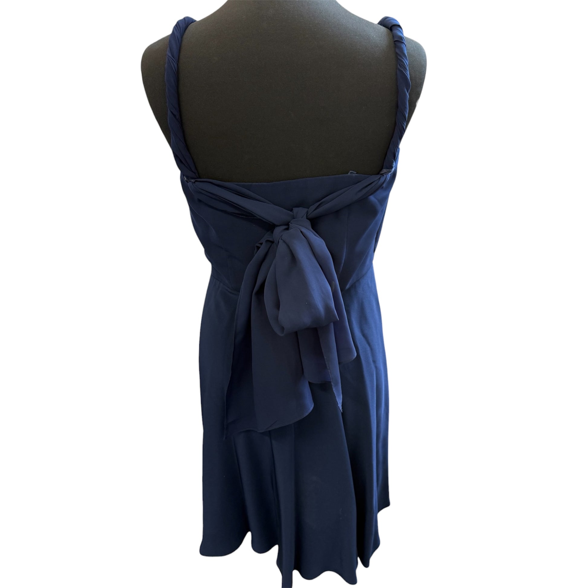 Monsoon navy multiway evening dress