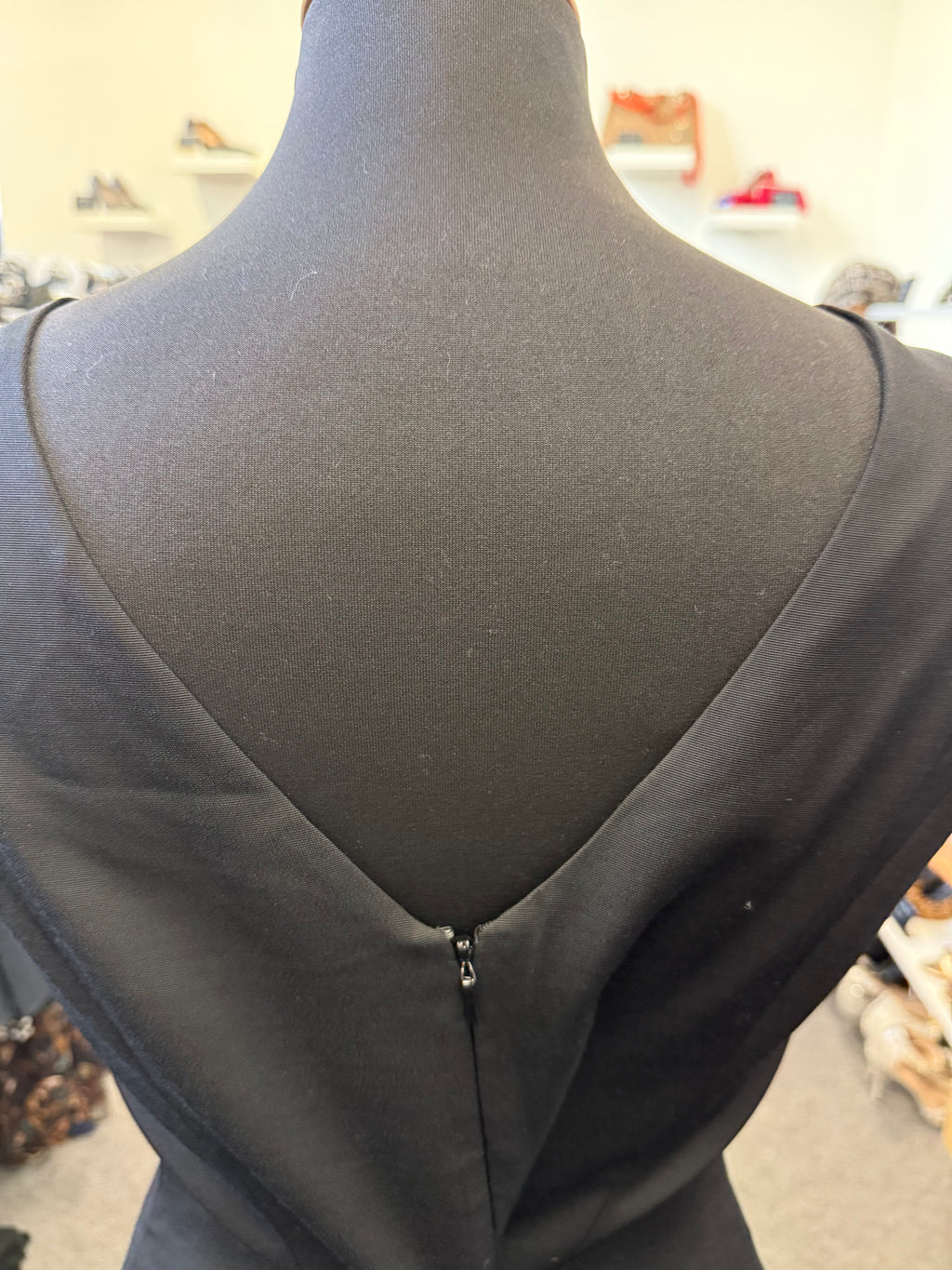 Coast black bow detail dress